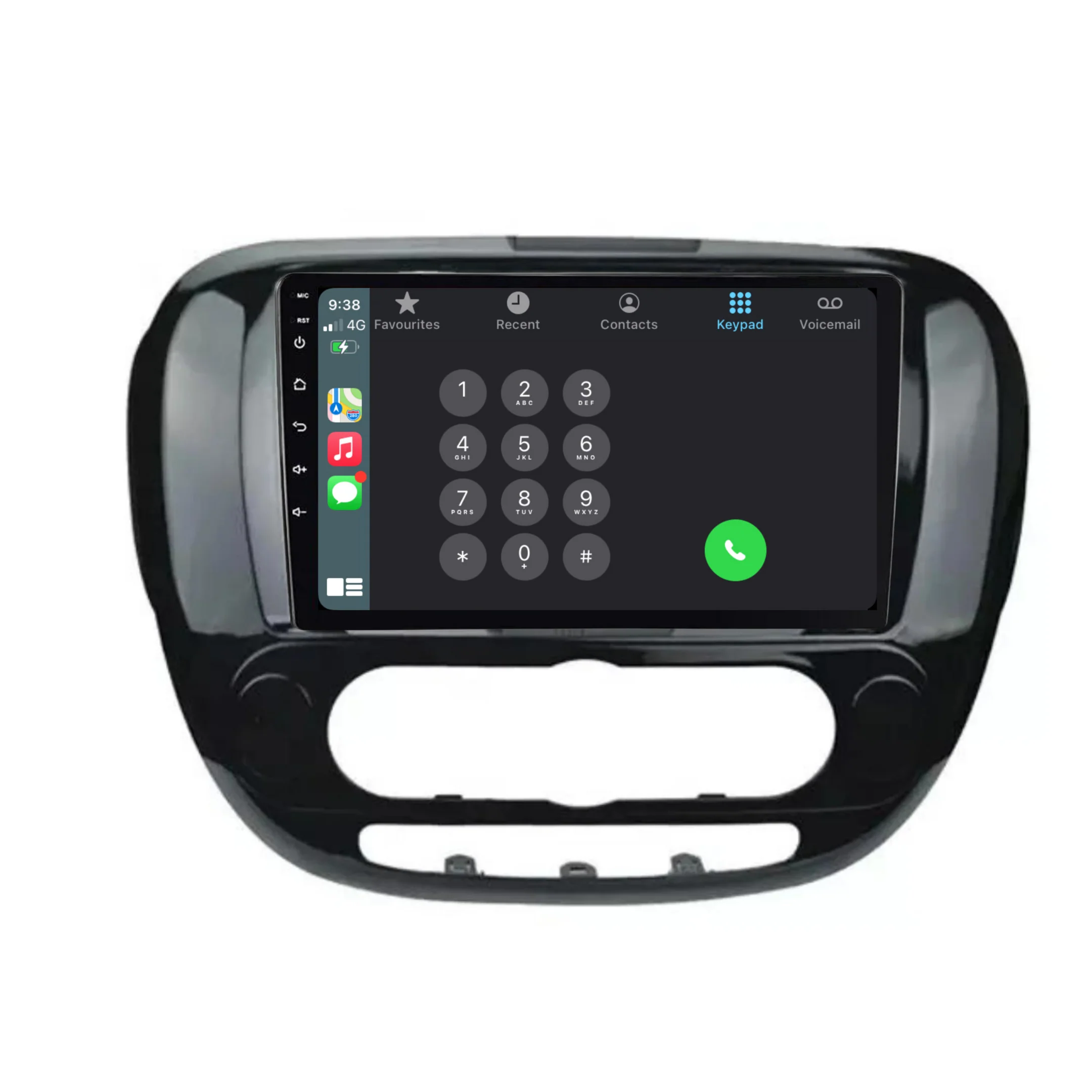 Kia Soul (2014-2018) Plug & Play Head Unit Upgrade Kit: Car Radio with Wireless & Wired Apple CarPlay & Android Auto - Image 3