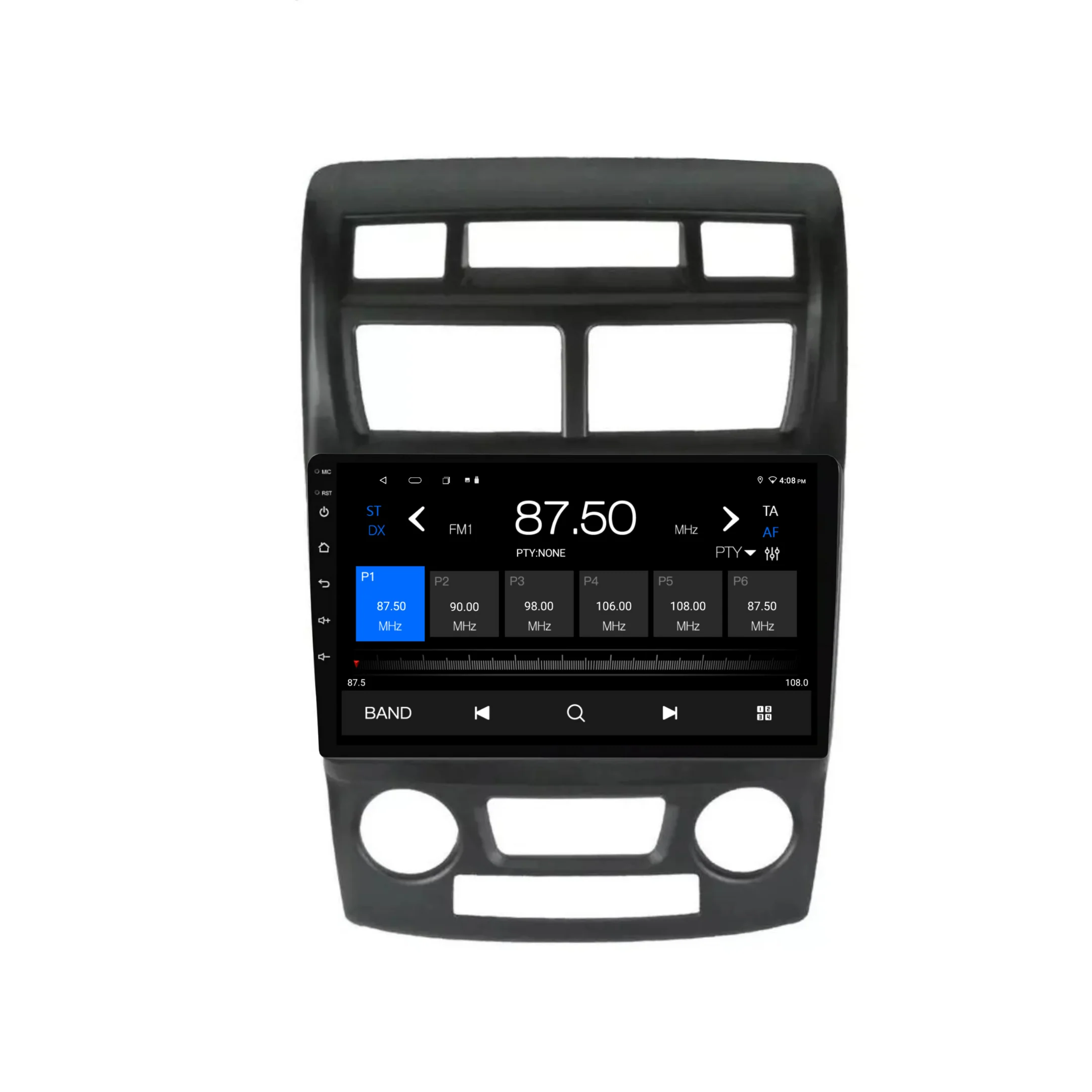 Kia Sportage (AUTO AC) (2007-2010) Plug & Play Head Unit Upgrade Kit: Car Radio with Wireless & Wired Apple CarPlay & Android Auto - Image 5