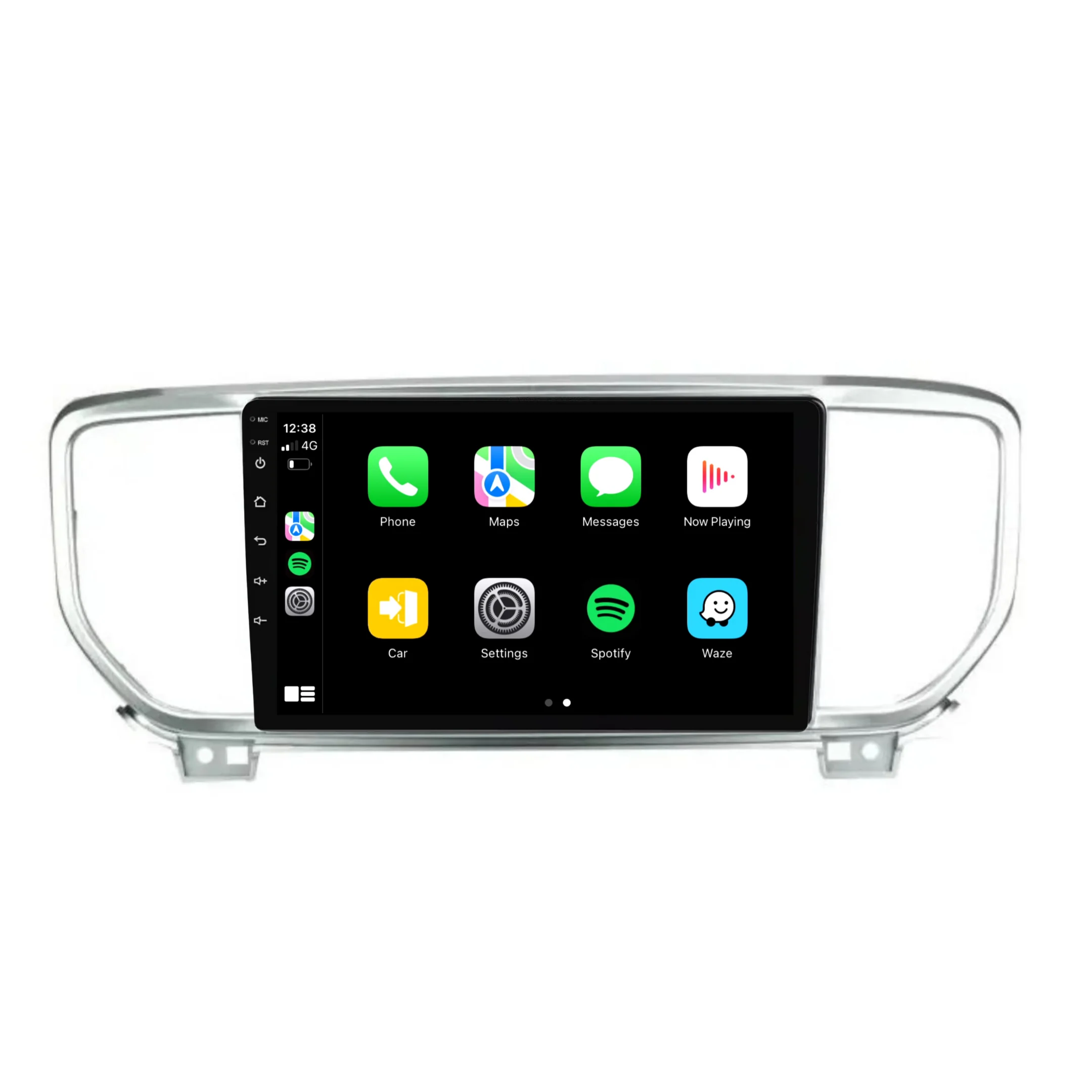 Kia Sportage / KX5 (2014-2018) Plug & Play Head Unit Upgrade Kit: Car Radio with Wireless & Wired Apple CarPlay & Android Auto - Image 2