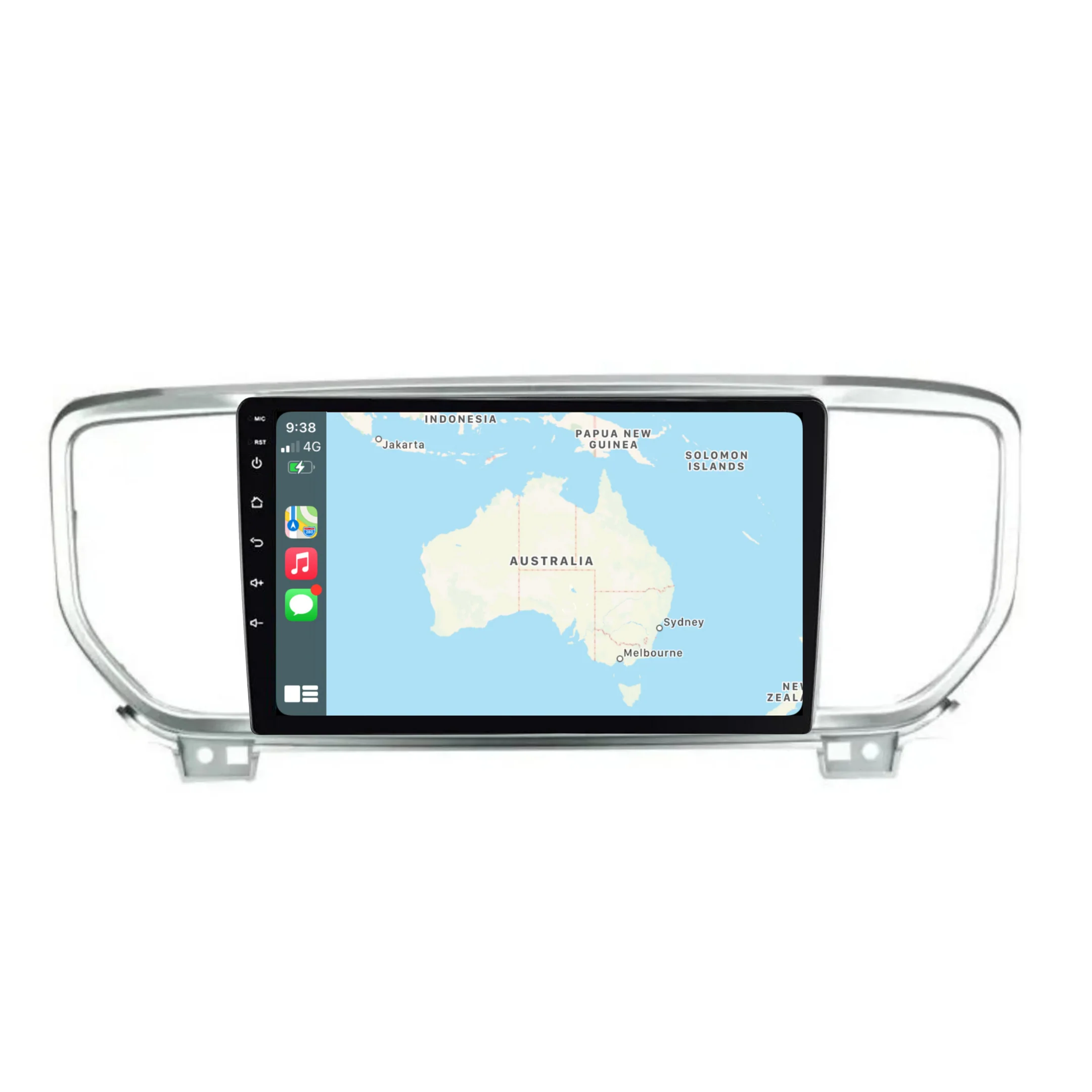 Kia Sportage / KX5 (2014-2018) Plug & Play Head Unit Upgrade Kit: Car Radio with Wireless & Wired Apple CarPlay & Android Auto - Image 3