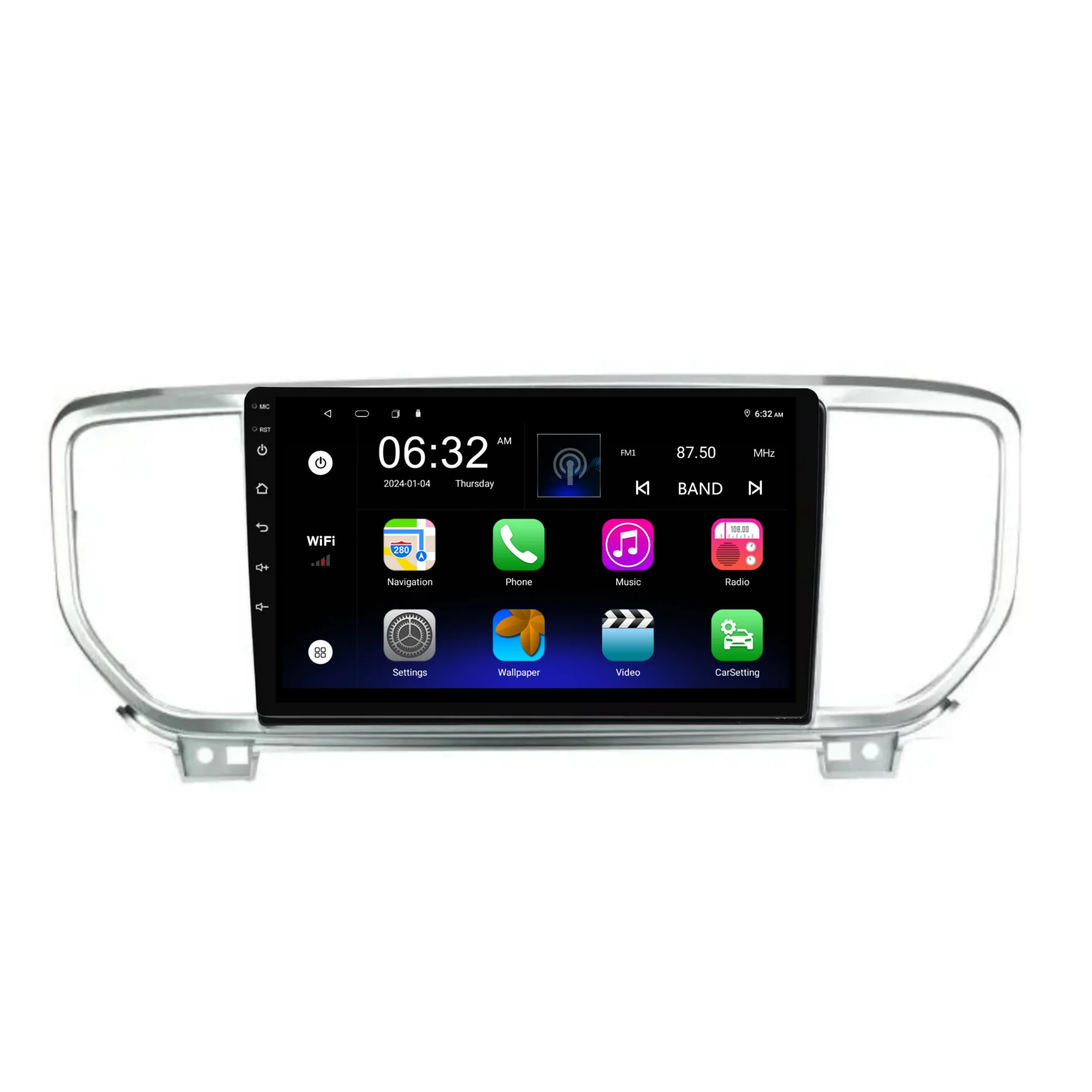 Kia Sportage / KX5 (2014-2018) Plug & Play Head Unit Upgrade Kit: Car Radio with Wireless & Wired Apple CarPlay & Android Auto - Image 7