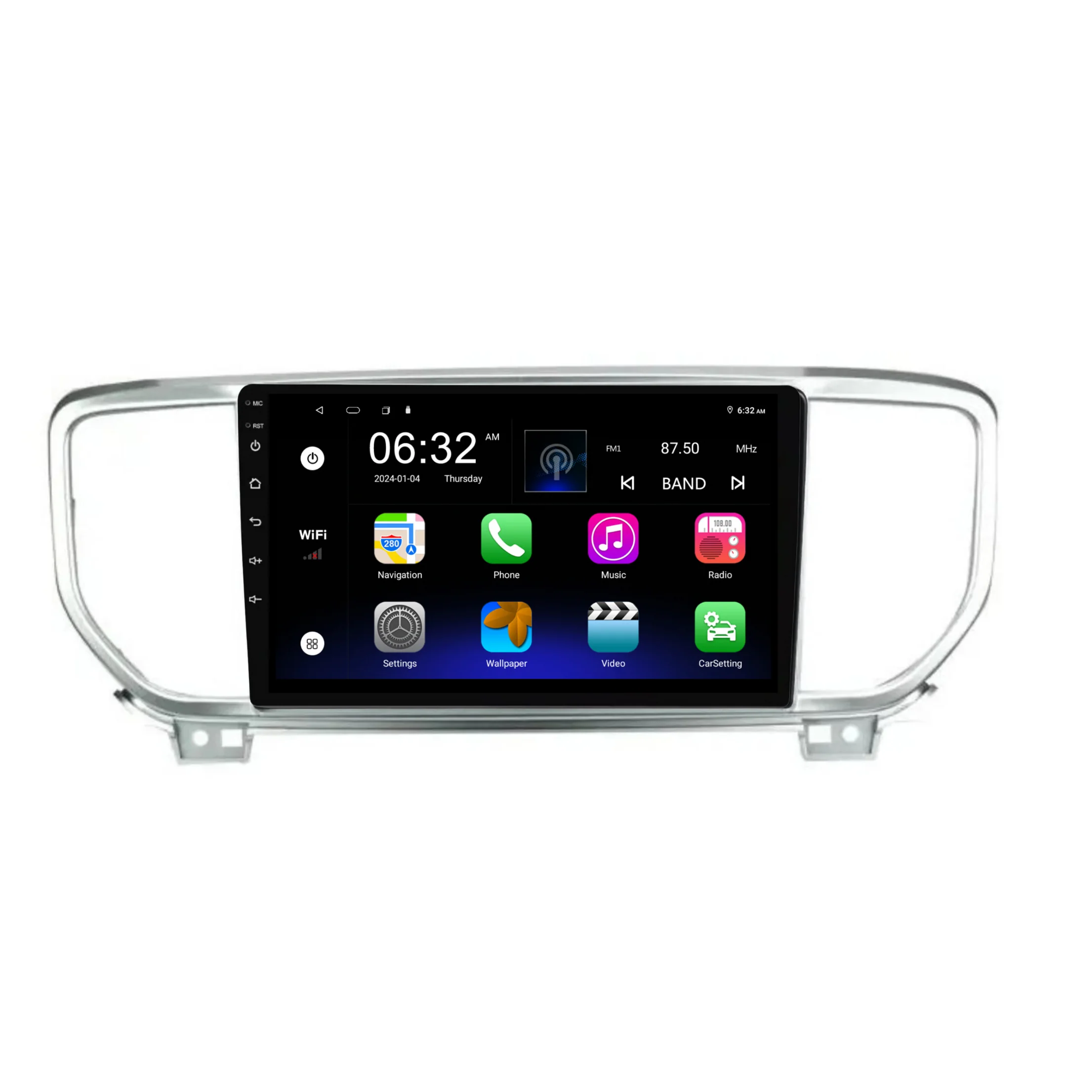 Kia Sportage / KX5 (2018-2021) Plug & Play Head Unit Upgrade Kit: Car Radio with Wireless & Wired Apple CarPlay & Android Auto - Image 6