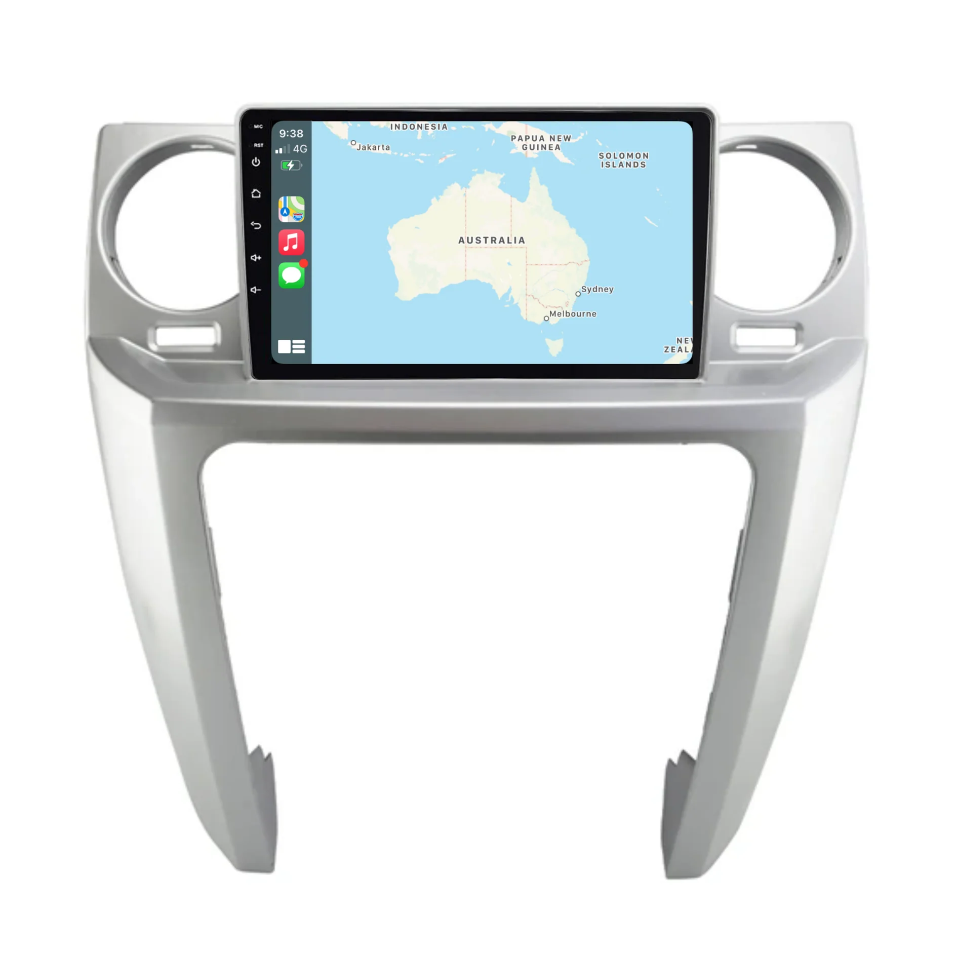 Land Rover Discovery 3 (2004-2009) Plug & Play Head Unit Upgrade Kit: Car Radio with Wireless & Wired Apple CarPlay & Android Auto - Image 2