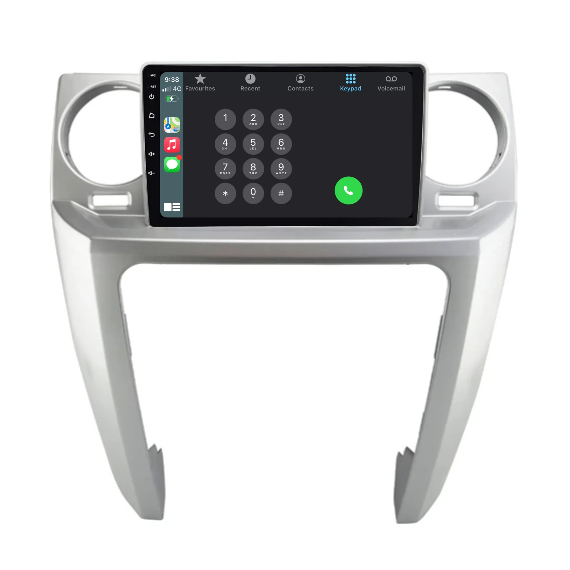 Land Rover Discovery 3 (2004-2009) Plug & Play Head Unit Upgrade Kit: Car Radio with Wireless & Wired Apple CarPlay & Android Auto - Image 3