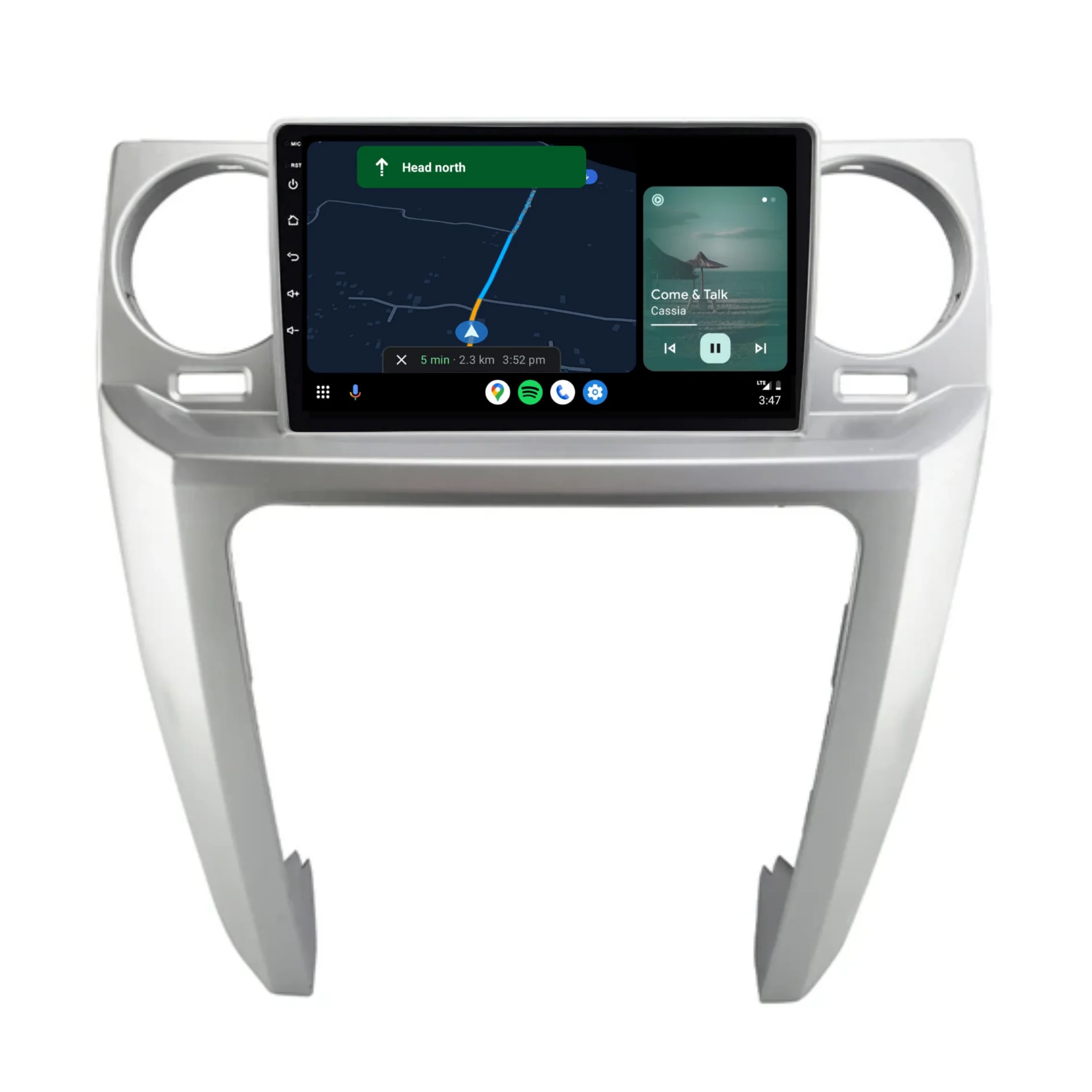 Land Rover Discovery 3 (2004-2009) Plug & Play Head Unit Upgrade Kit: Car Radio with Wireless & Wired Apple CarPlay & Android Auto - Image 4