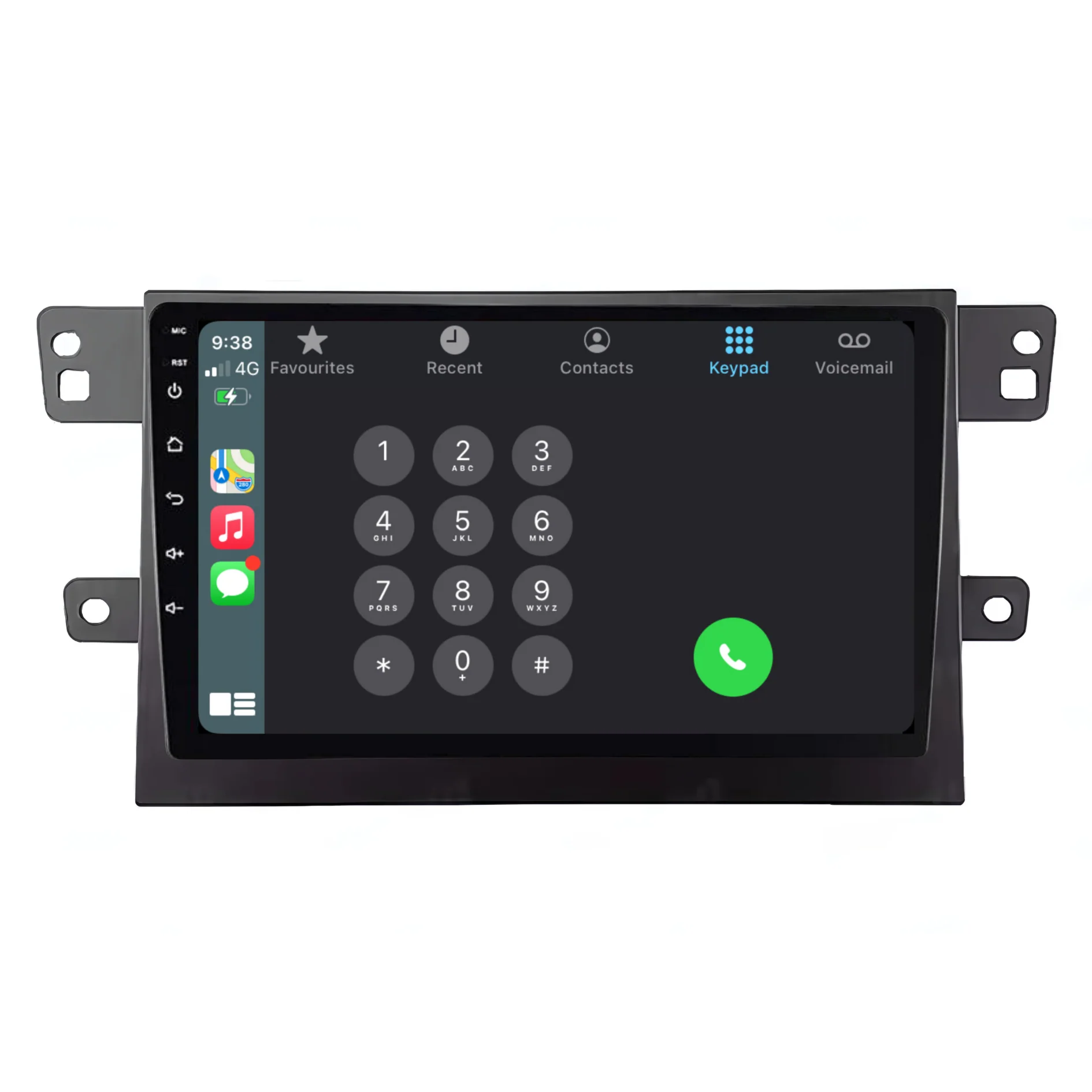 LDV T60 (2016-2022) Plug & Play Head Unit Upgrade Kit: Car Radio with Wireless & Wired Apple CarPlay & Android Auto - Image 3