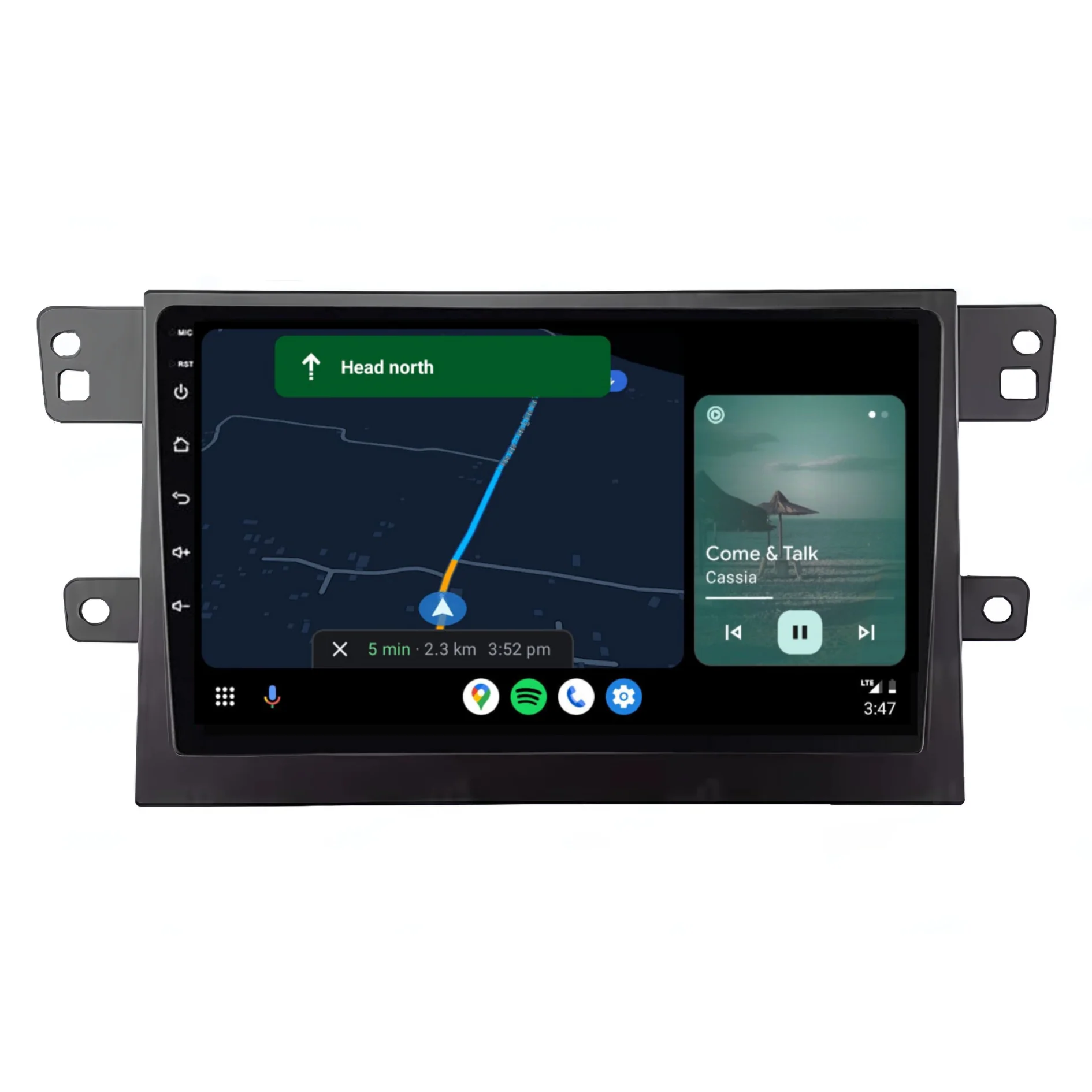 LDV T60 (2016-2022) Plug & Play Head Unit Upgrade Kit: Car Radio with Wireless & Wired Apple CarPlay & Android Auto - Image 4