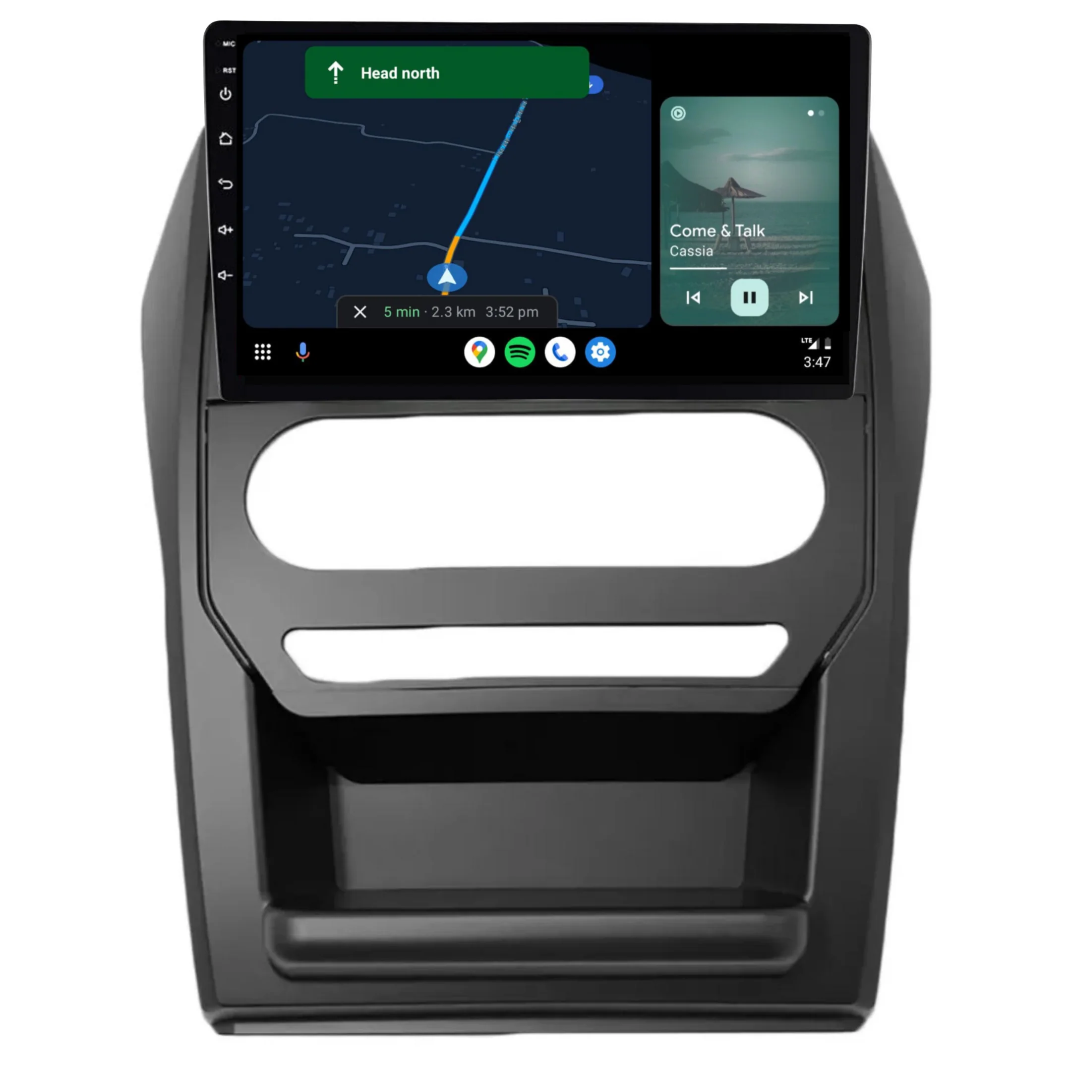 Mahindra Pik-Up / Scorpio (2015-2022) Digital AC Plug & Play Head Unit Upgrade Kit: Car Radio with Wireless & Wired Apple CarPlay & Android Auto - Image 4