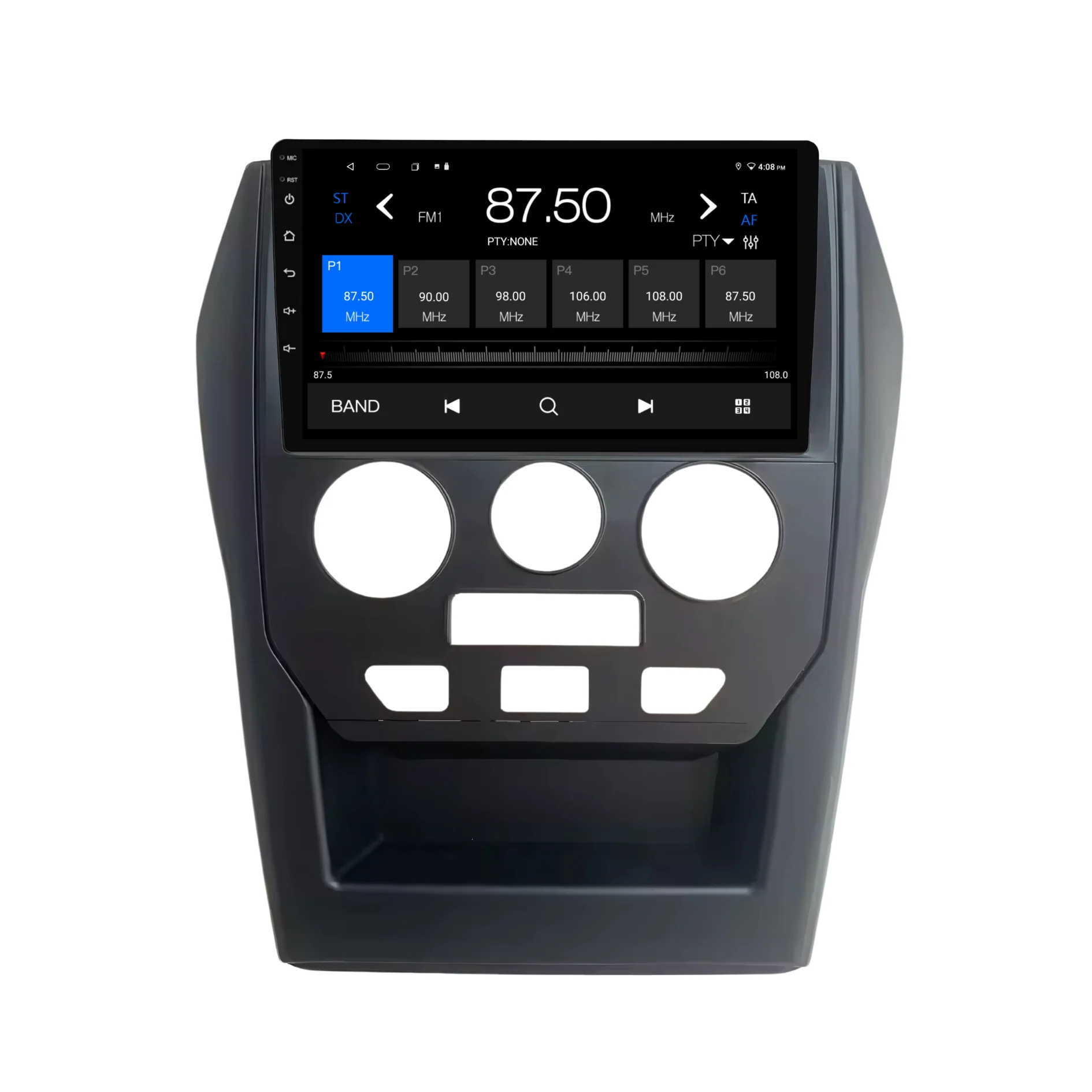 Mahindra Pik-Up / Scorpio (2015-2022) Manual AC Plug & Play Head Unit Upgrade Kit: Car Radio with Wireless & Wired Apple CarPlay & Android Auto - Image 6