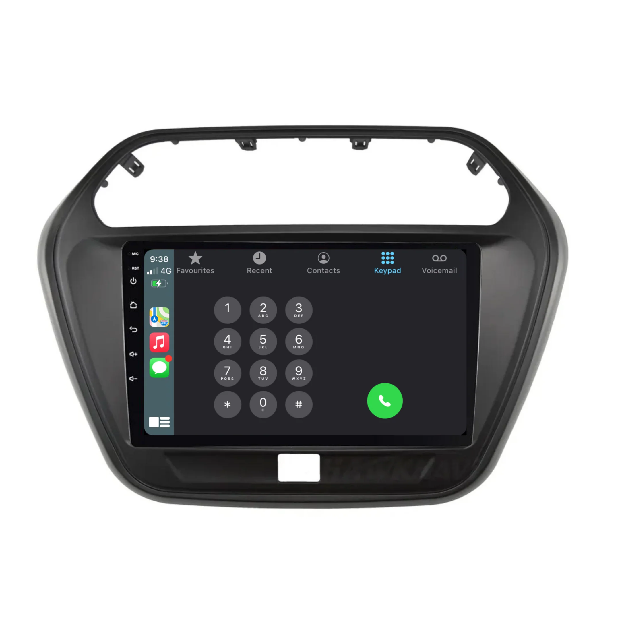 Mahindra TUV300 (2015-2020) Plug & Play Head Unit Upgrade Kit: Car Radio with Wireless & Wired Apple CarPlay & Android Auto - Image 3