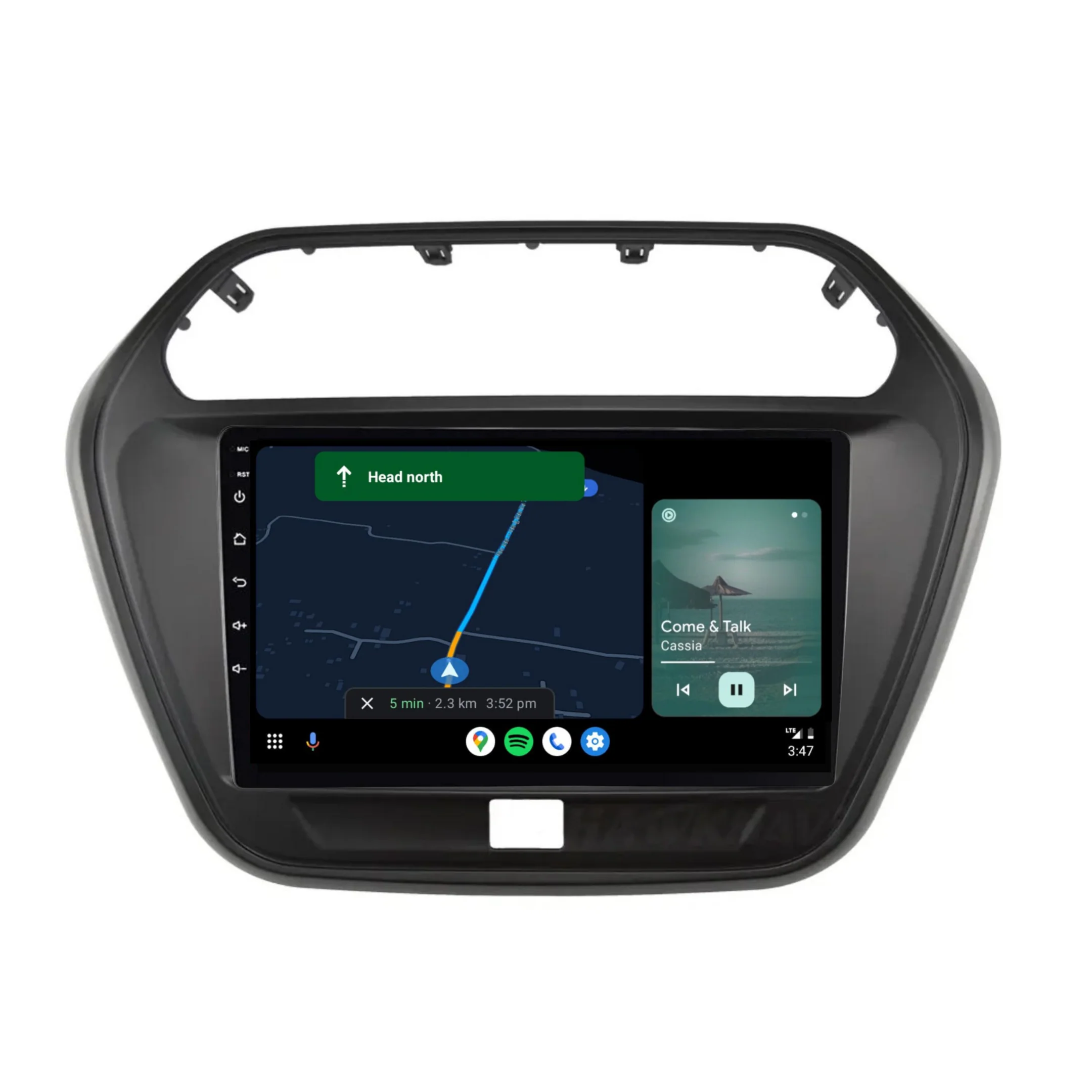 Mahindra TUV300 (2015-2020) Plug & Play Head Unit Upgrade Kit: Car Radio with Wireless & Wired Apple CarPlay & Android Auto - Image 4