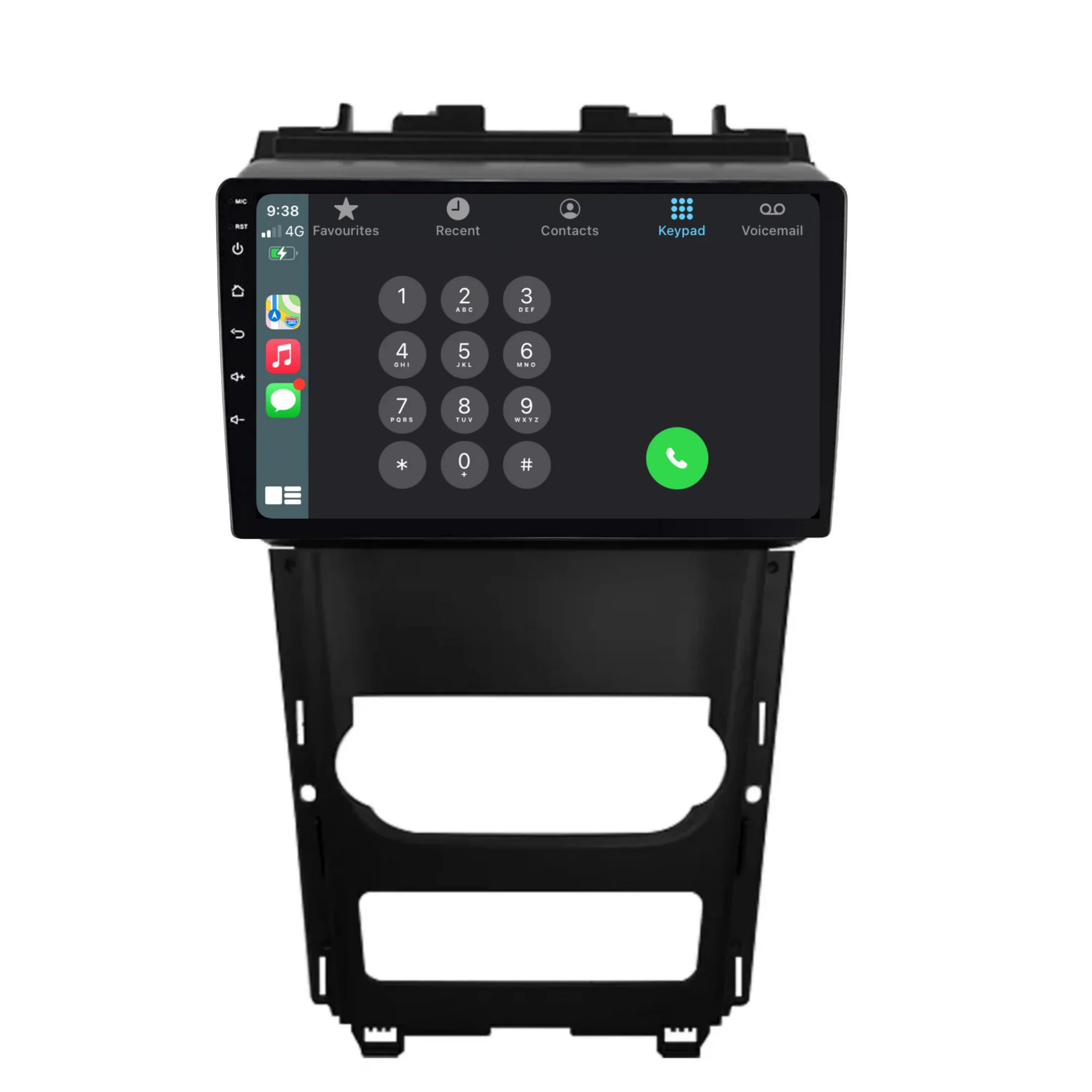 Mahindra XUV500 (2012+) Plug & Play Head Unit Upgrade Kit: Car Radio with Wireless & Wired Apple CarPlay & Android Auto - Image 3