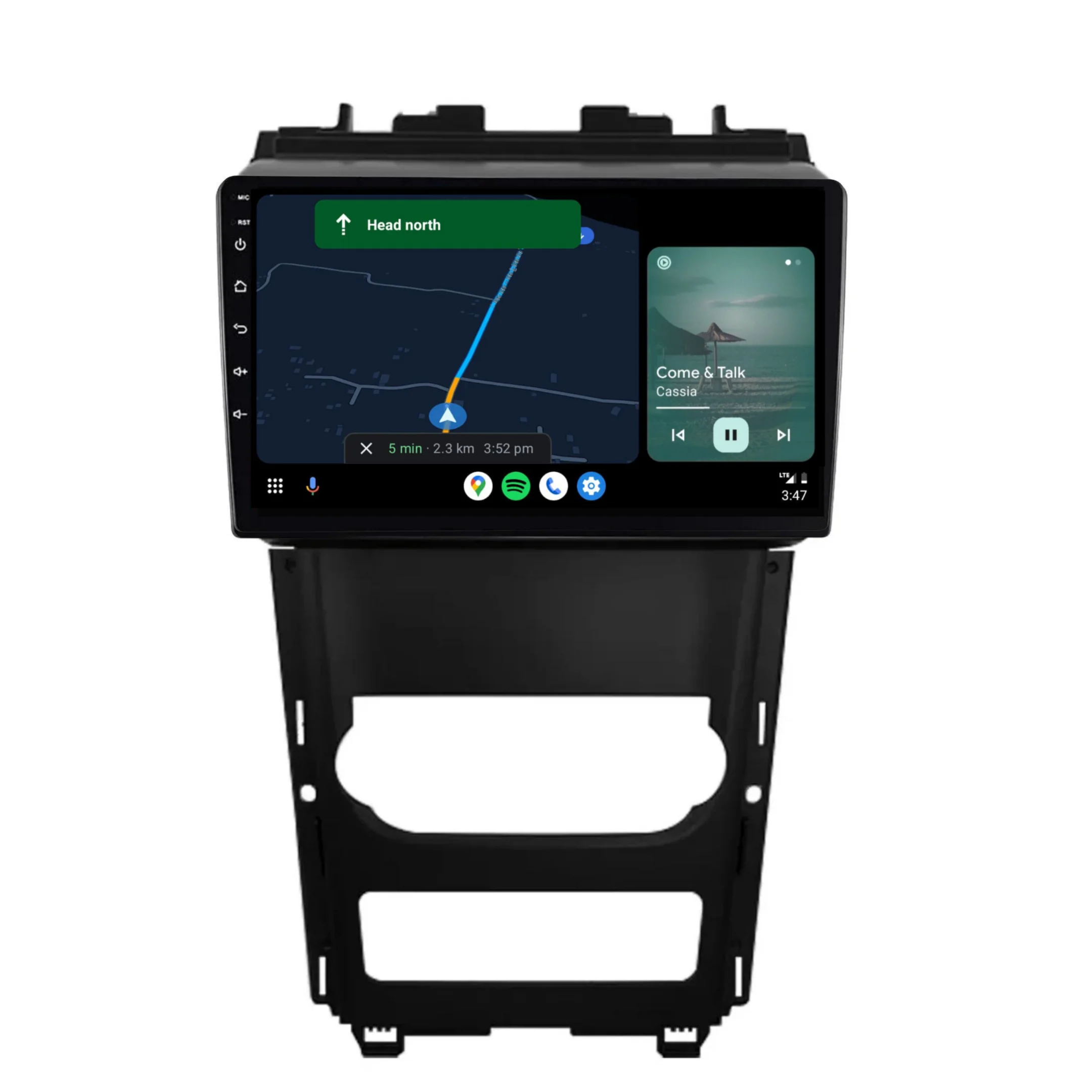 Mahindra XUV500 (2012+) Plug & Play Head Unit Upgrade Kit: Car Radio with Wireless & Wired Apple CarPlay & Android Auto - Image 4