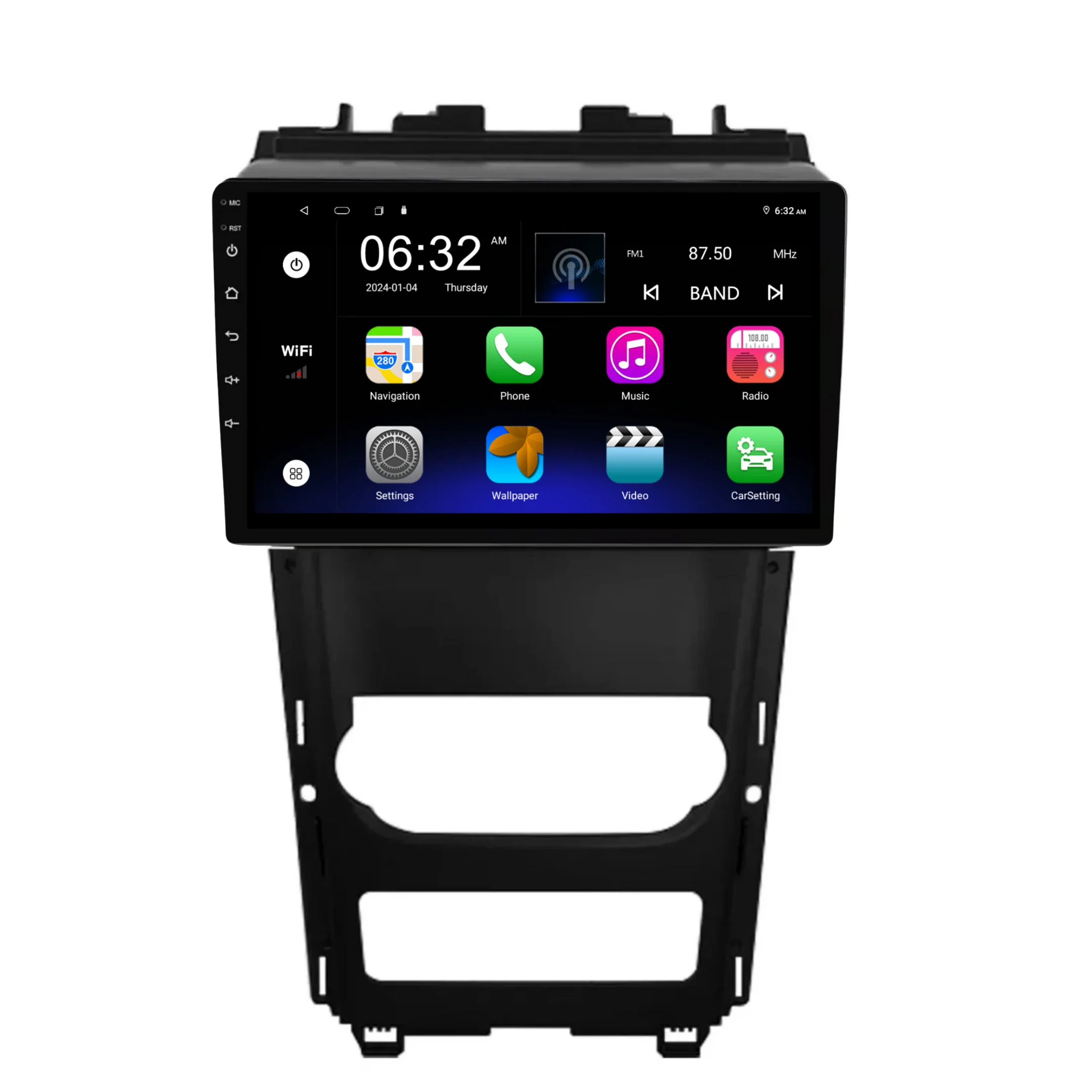 Mahindra XUV500 (2012+) Plug & Play Head Unit Upgrade Kit: Car Radio with Wireless & Wired Apple CarPlay & Android Auto - Image 6