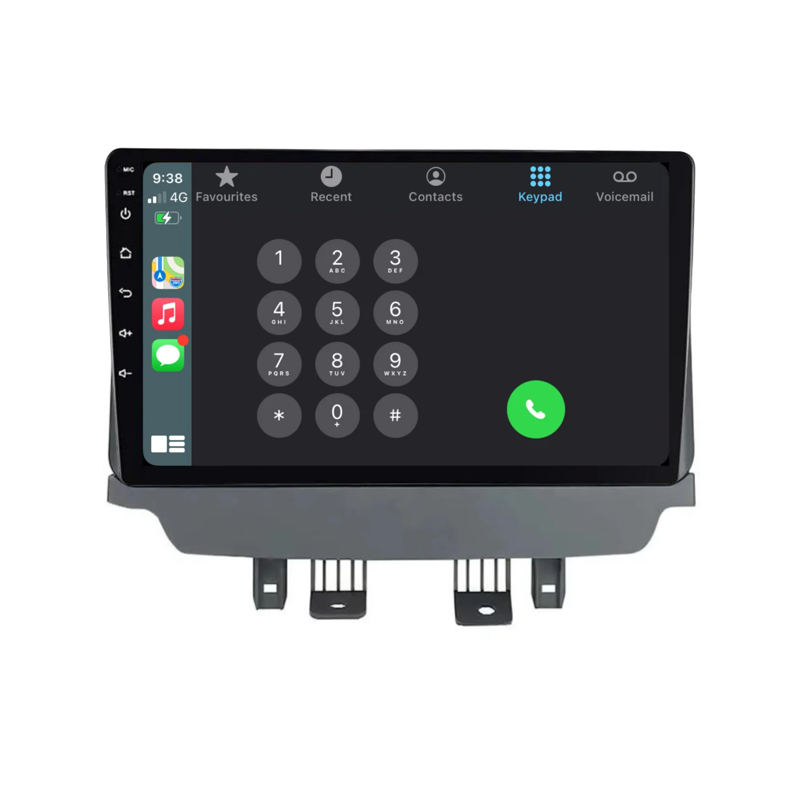 Mazda 2 (2014-2023) Plug & Play Head Unit Upgrade Kit: Car Radio with Wireless & Wired Apple CarPlay & Android Auto - Image 4