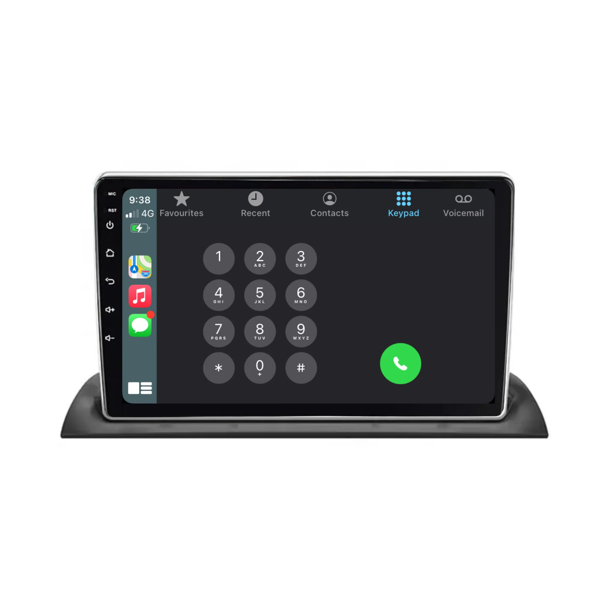 Mazda 3 (2014-2019) Plug & Play Head Unit Upgrade Kit: Car Radio with Wireless & Wired Apple CarPlay & Android Auto - Image 3