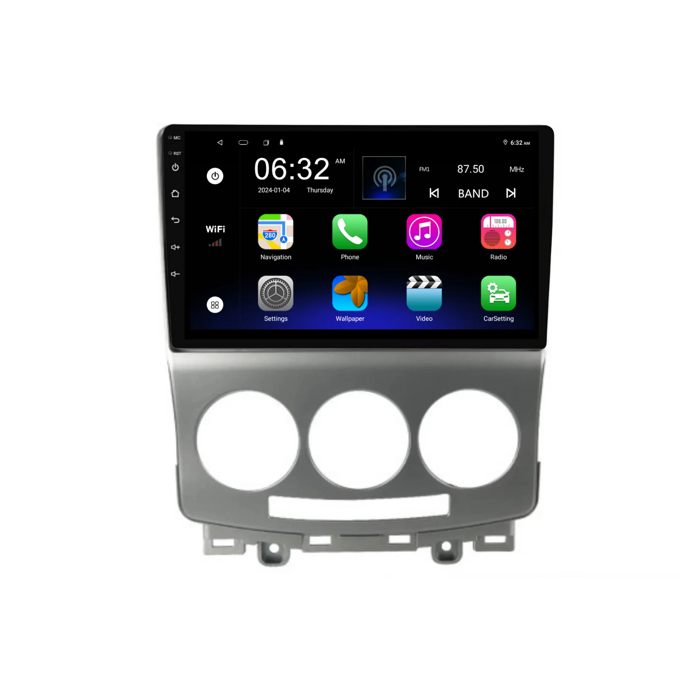 Mazda 5 (2006-2010) Plug & Play Head Unit Upgrade Kit: Car Radio with Wireless & Wired Apple CarPlay & Android Auto - Image 6