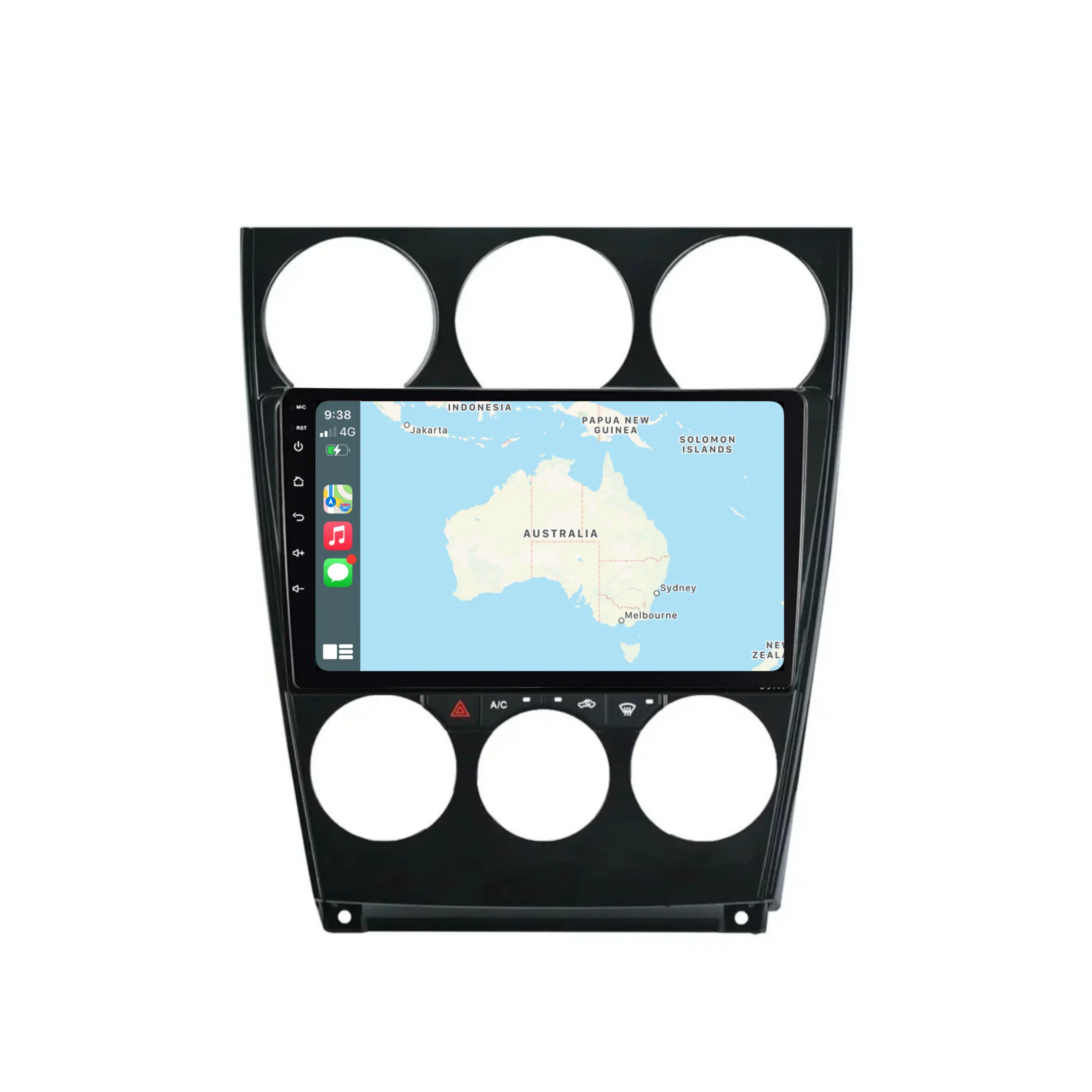 Mazda 6 (2004-2015) Plug & Play Head Unit Upgrade Kit: Car Radio with Wireless & Wired Apple CarPlay & Android Auto - Image 3