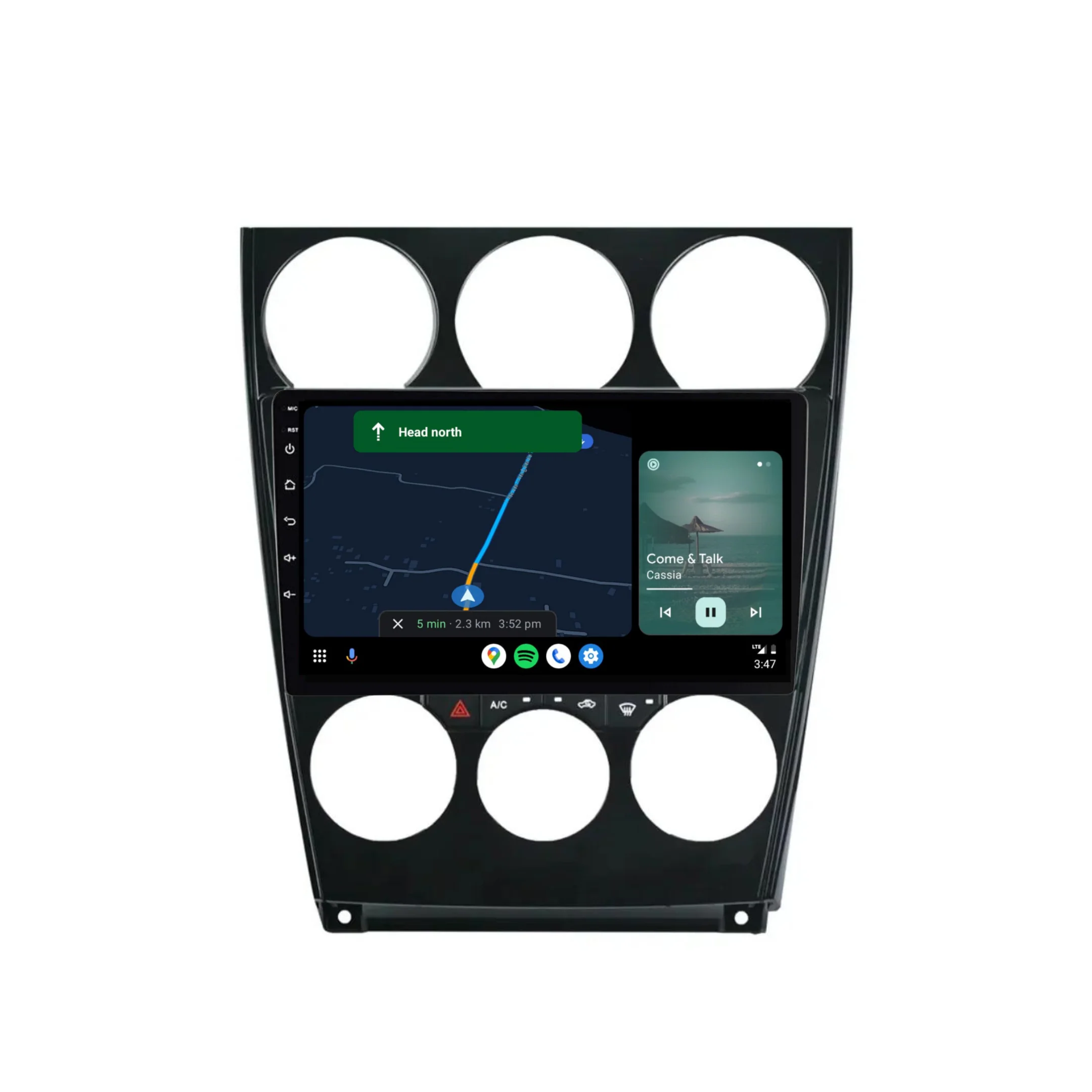 Mazda 6 (2004-2015) Plug & Play Head Unit Upgrade Kit: Car Radio with Wireless & Wired Apple CarPlay & Android Auto - Image 5