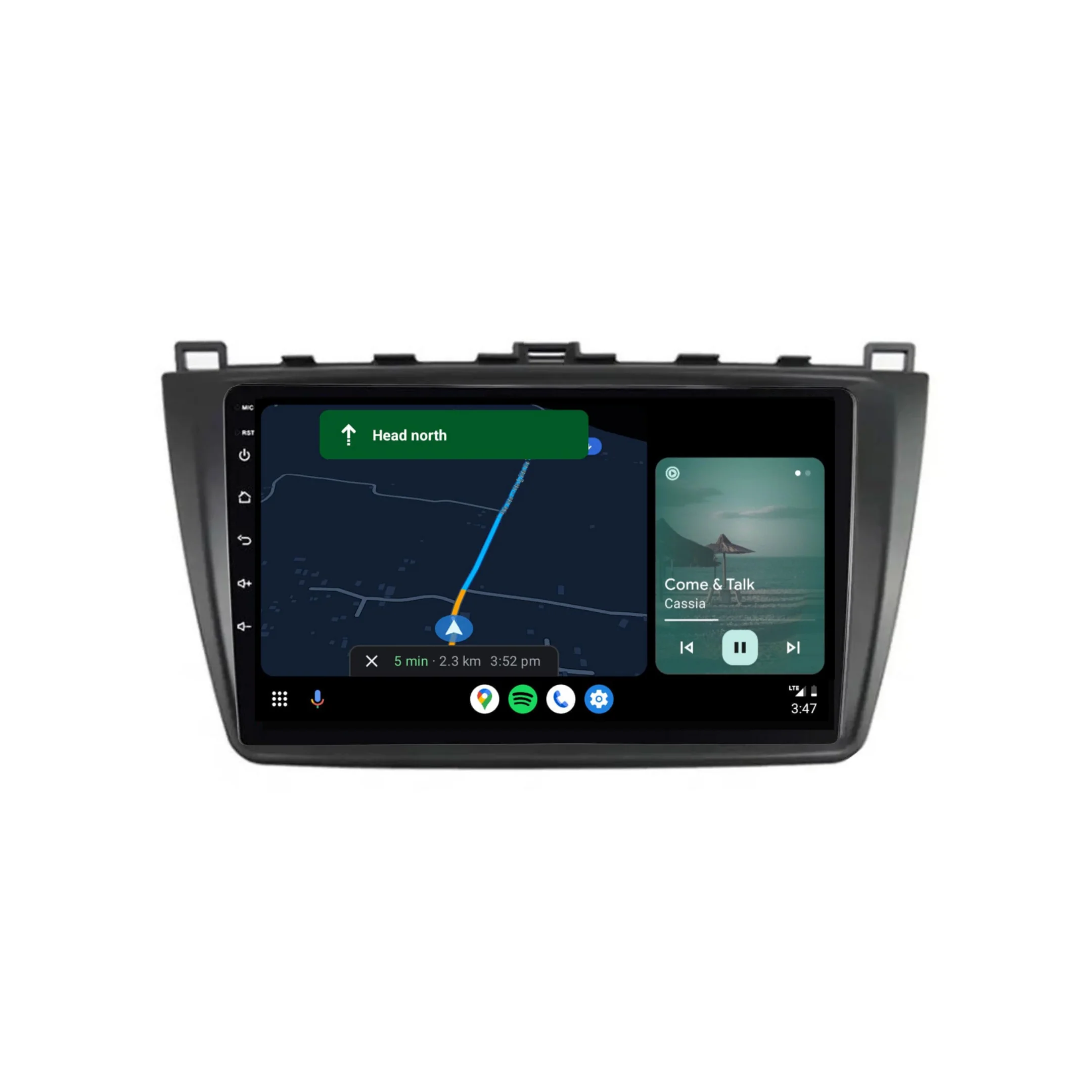 Mazda 6 (2009-2015) Plug & Play Head Unit Upgrade Kit: Car Radio with Wireless & Wired Apple CarPlay & Android Auto - Image 5