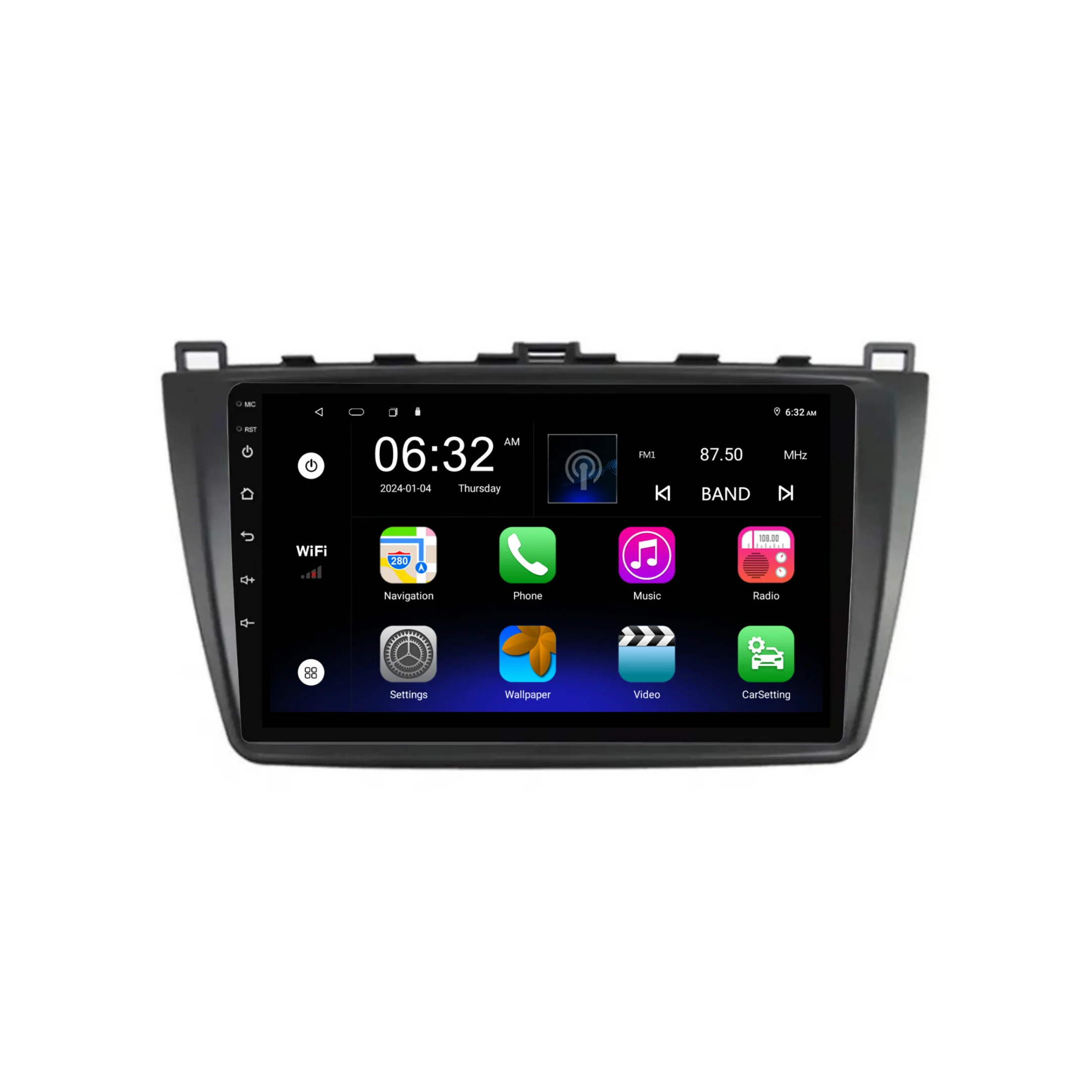 Mazda 6 (2009-2015) Plug & Play Head Unit Upgrade Kit: Car Radio with Wireless & Wired Apple CarPlay & Android Auto - Image 7