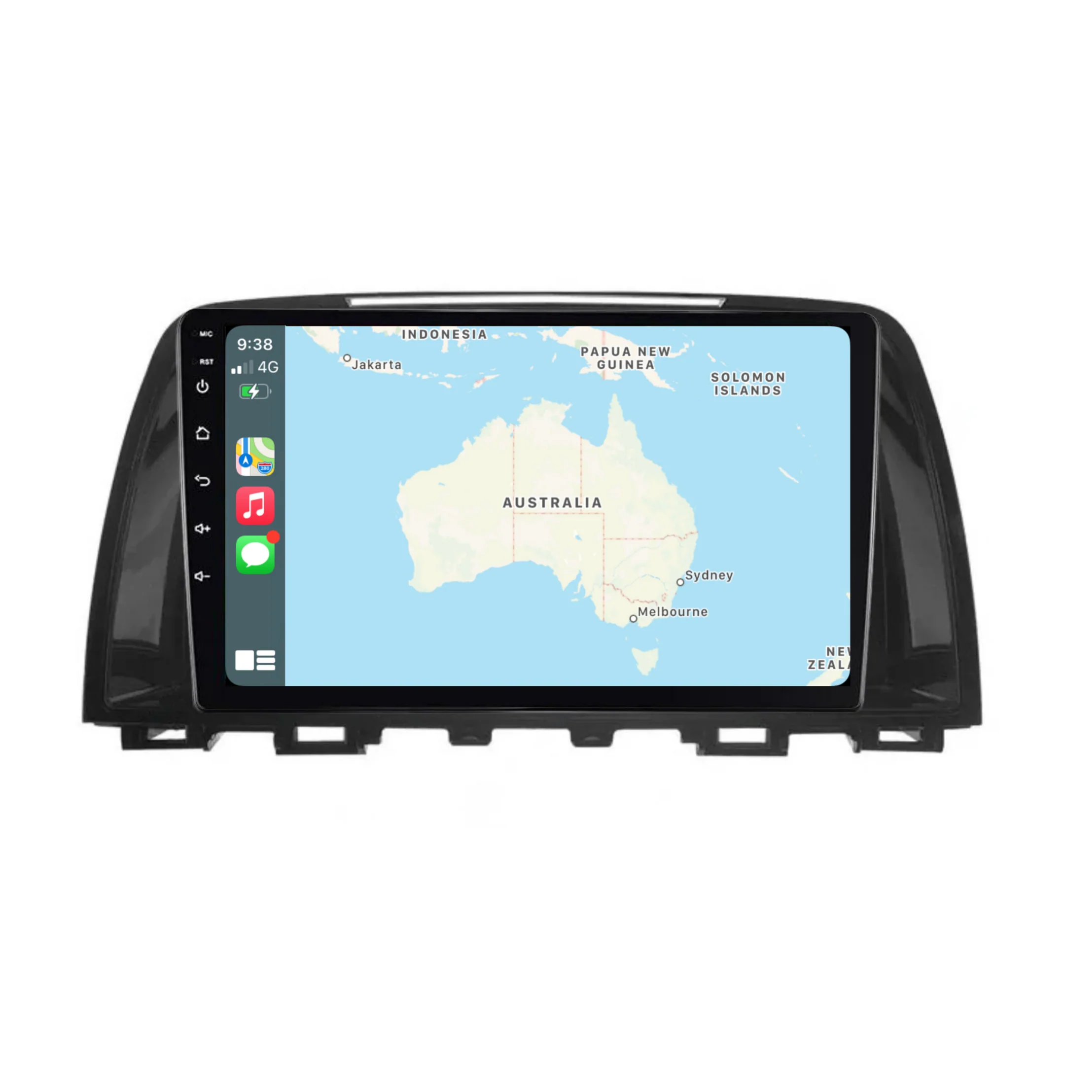 Mazda 6 (2012-2014) Plug & Play Head Unit Upgrade Kit: Car Radio with Wireless & Wired Apple CarPlay & Android Auto - Image 3