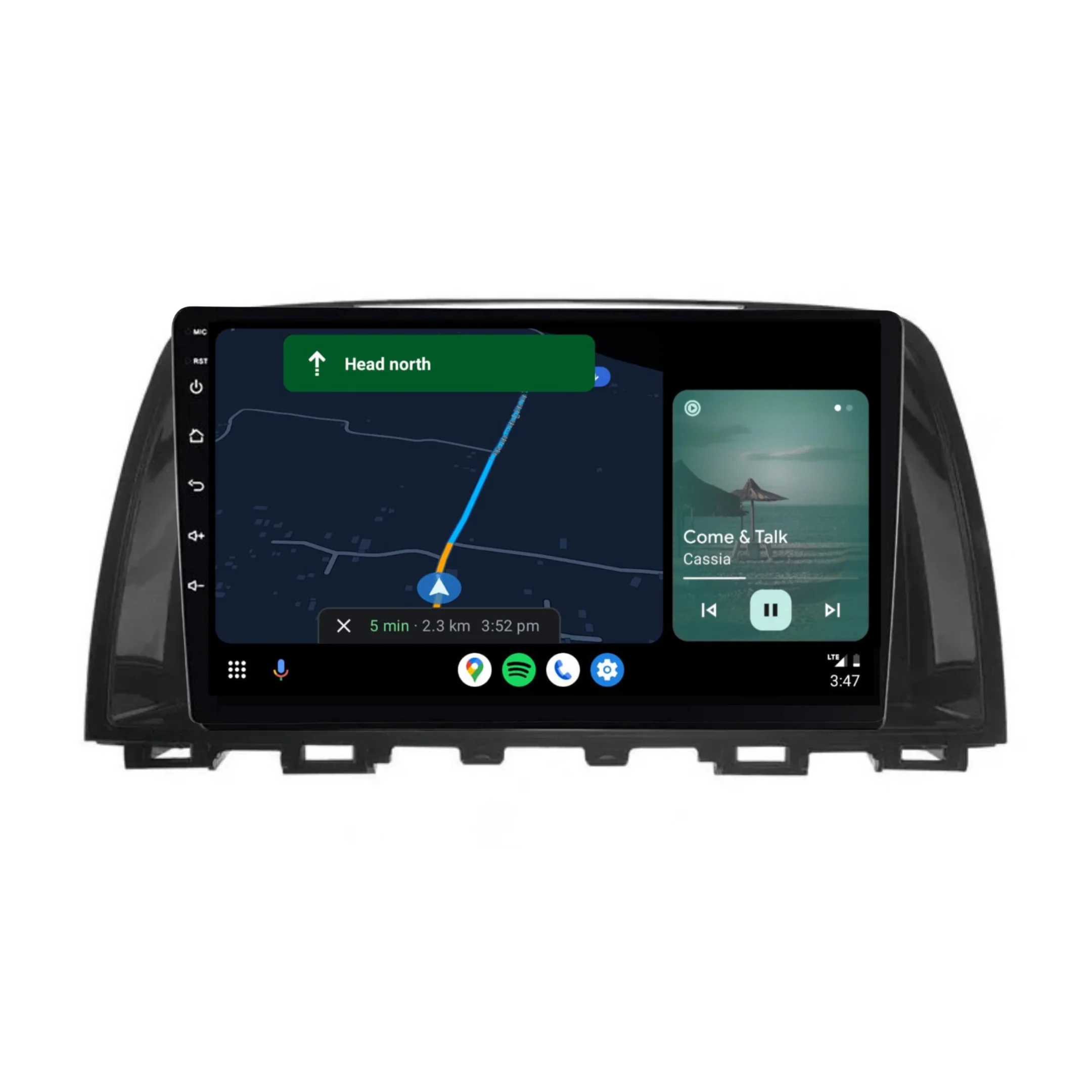 Mazda 6 (2012-2014) Plug & Play Head Unit Upgrade Kit: Car Radio with Wireless & Wired Apple CarPlay & Android Auto - Image 5