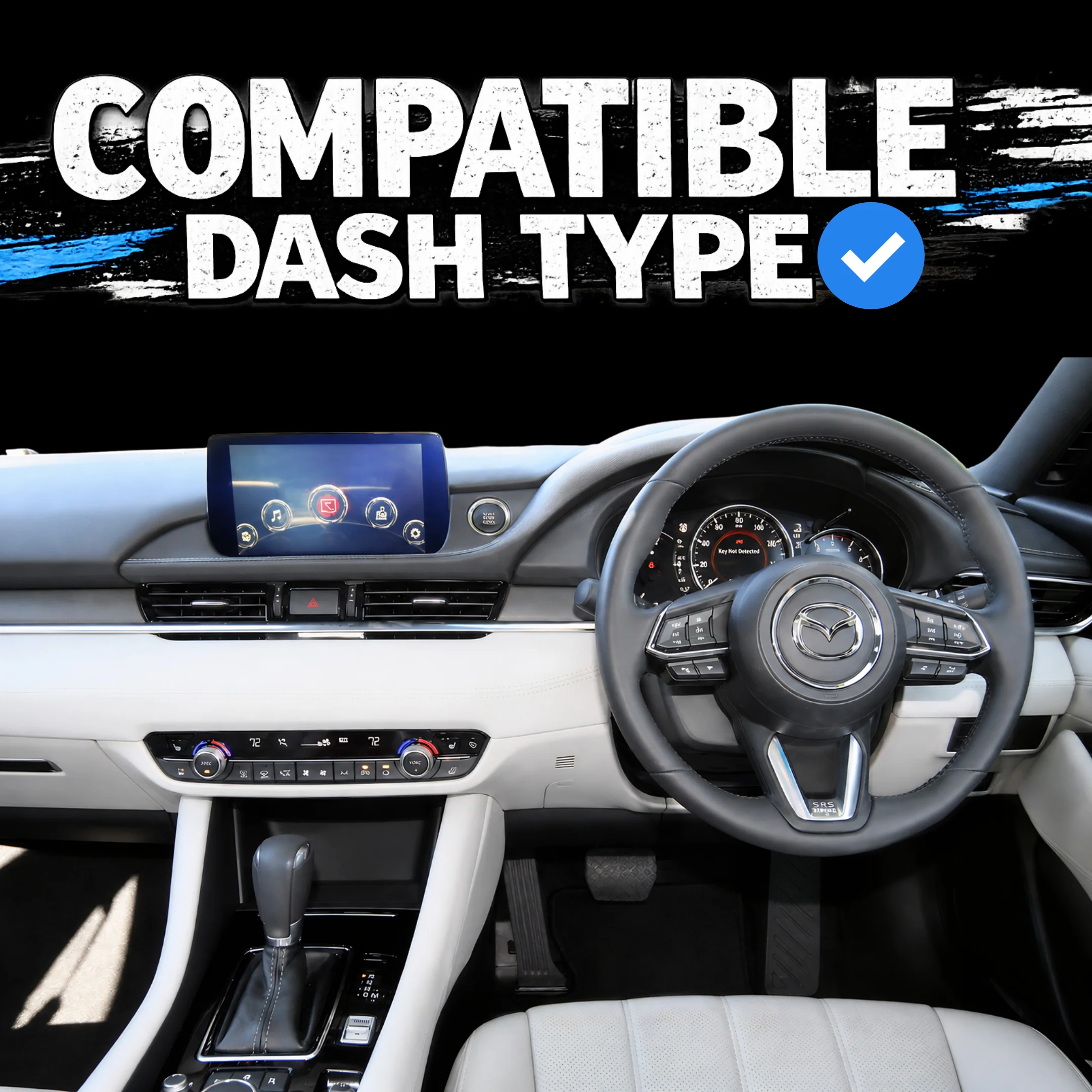 Mazda 6 12.3" HD (2019-2024) Plug & Play Head Unit Upgrade Kit: Car Radio with Wireless & Wired Apple CarPlay & Android Auto - Image 2