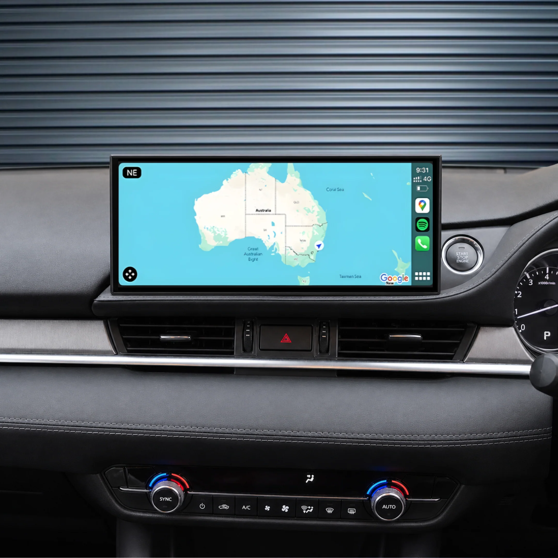 Mazda 6 12.3" HD (2019-2024) Plug & Play Head Unit Upgrade Kit: Car Radio with Wireless & Wired Apple CarPlay & Android Auto - Image 3