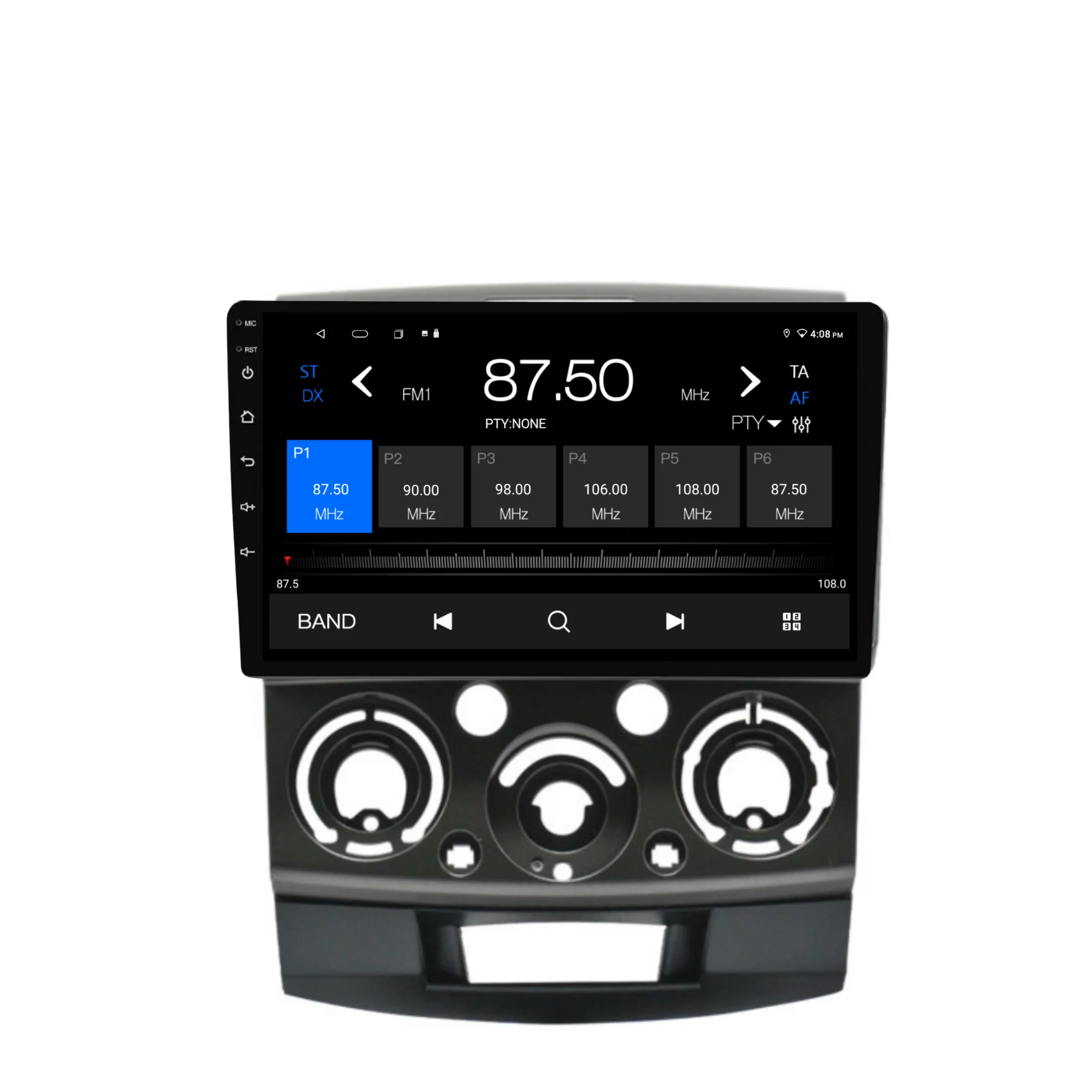 Mazda BT-50 (2006-2010) Plug & Play Head Unit Upgrade Kit: Car Radio with Wireless & Wired Apple CarPlay & Android Auto - Image 6