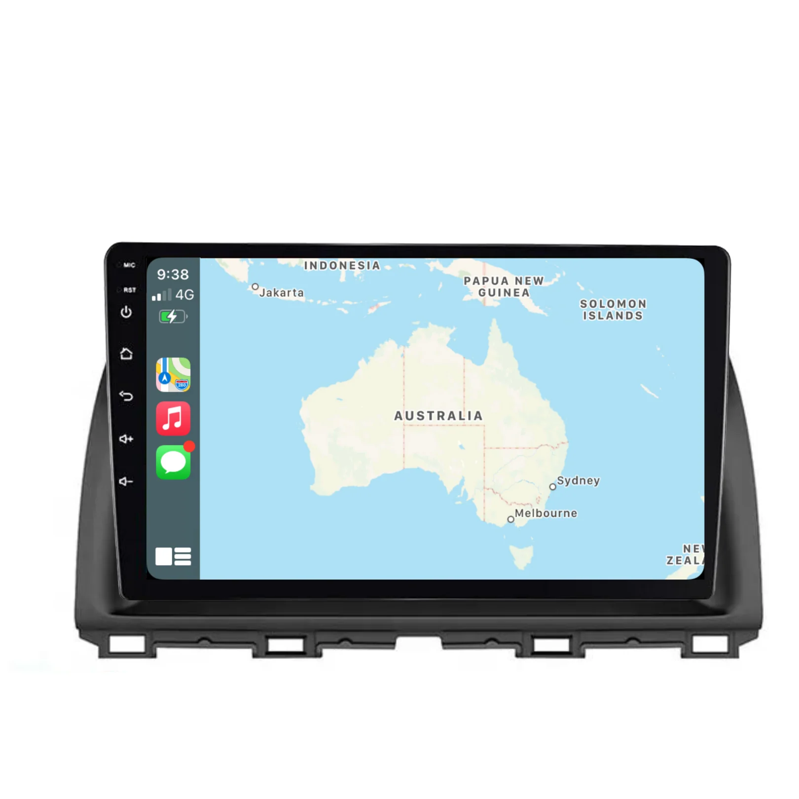 Mazda CX-5 (2012-2017) Plug & Play Head Unit Upgrade Kit: Car Radio with Wireless & Wired Apple CarPlay & Android Auto - Image 3