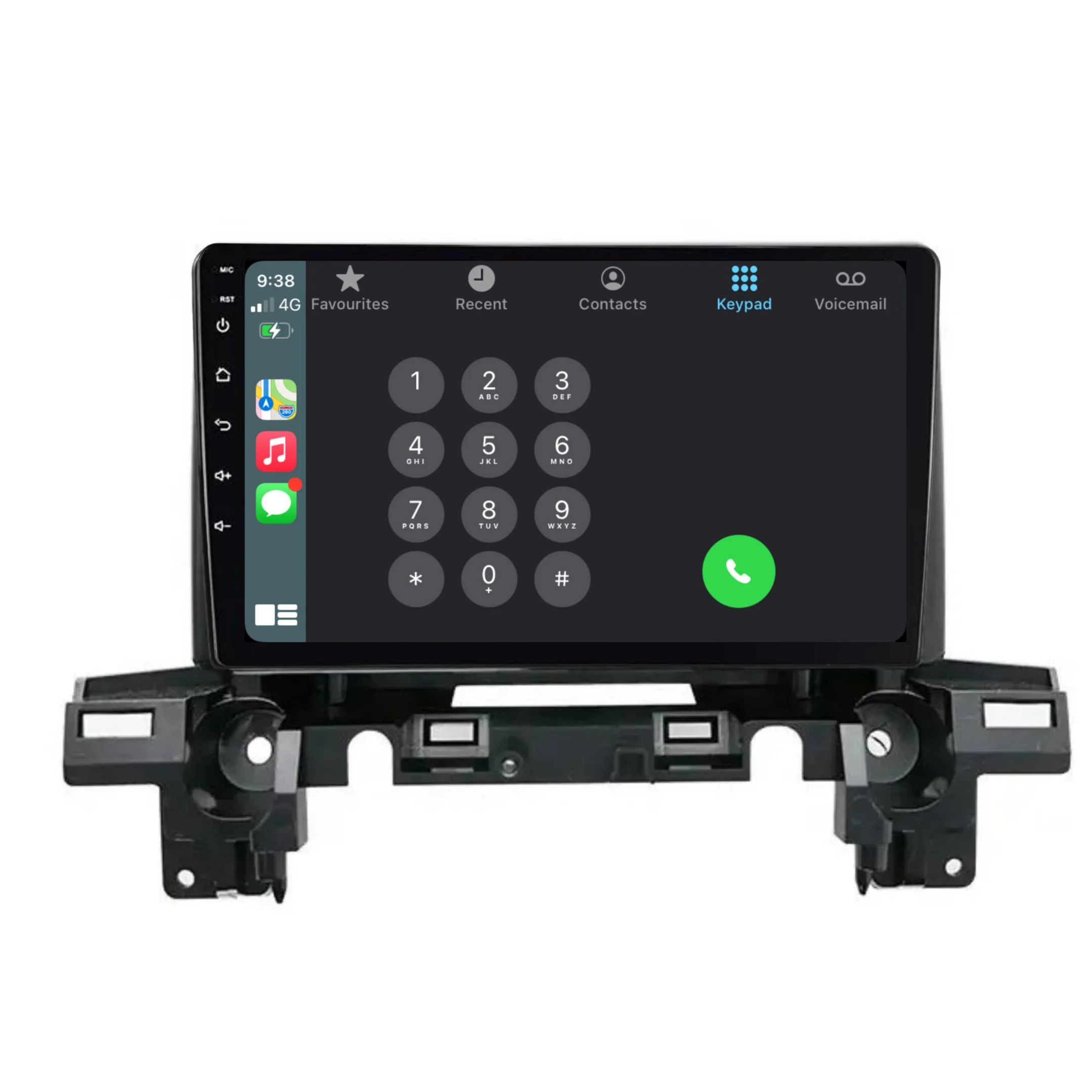 Mazda CX-5 (2018-2022) Plug & Play Head Unit Upgrade Kit: Car Radio with Wireless & Wired Apple CarPlay & Android Auto - Image 3