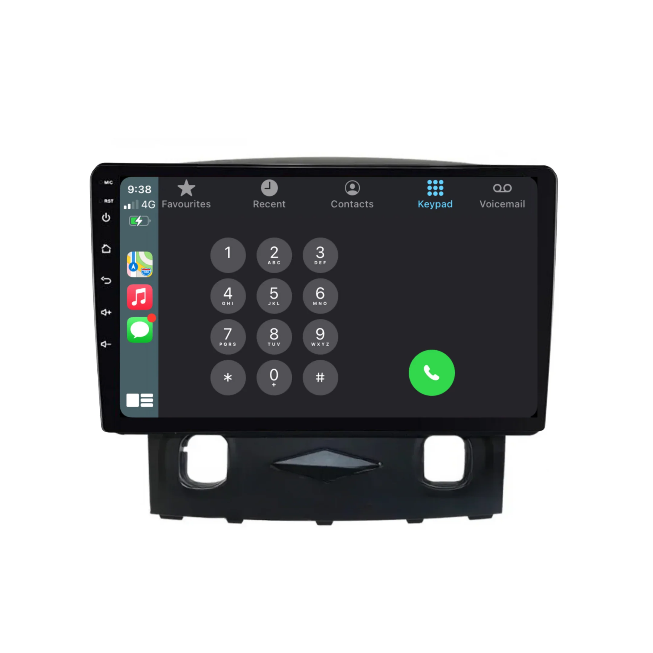 Mazda Tribute (2006-2008) Plug & Play Head Unit Upgrade Kit: Car Radio with Wireless & Wired Apple CarPlay & Android Auto - Image 3