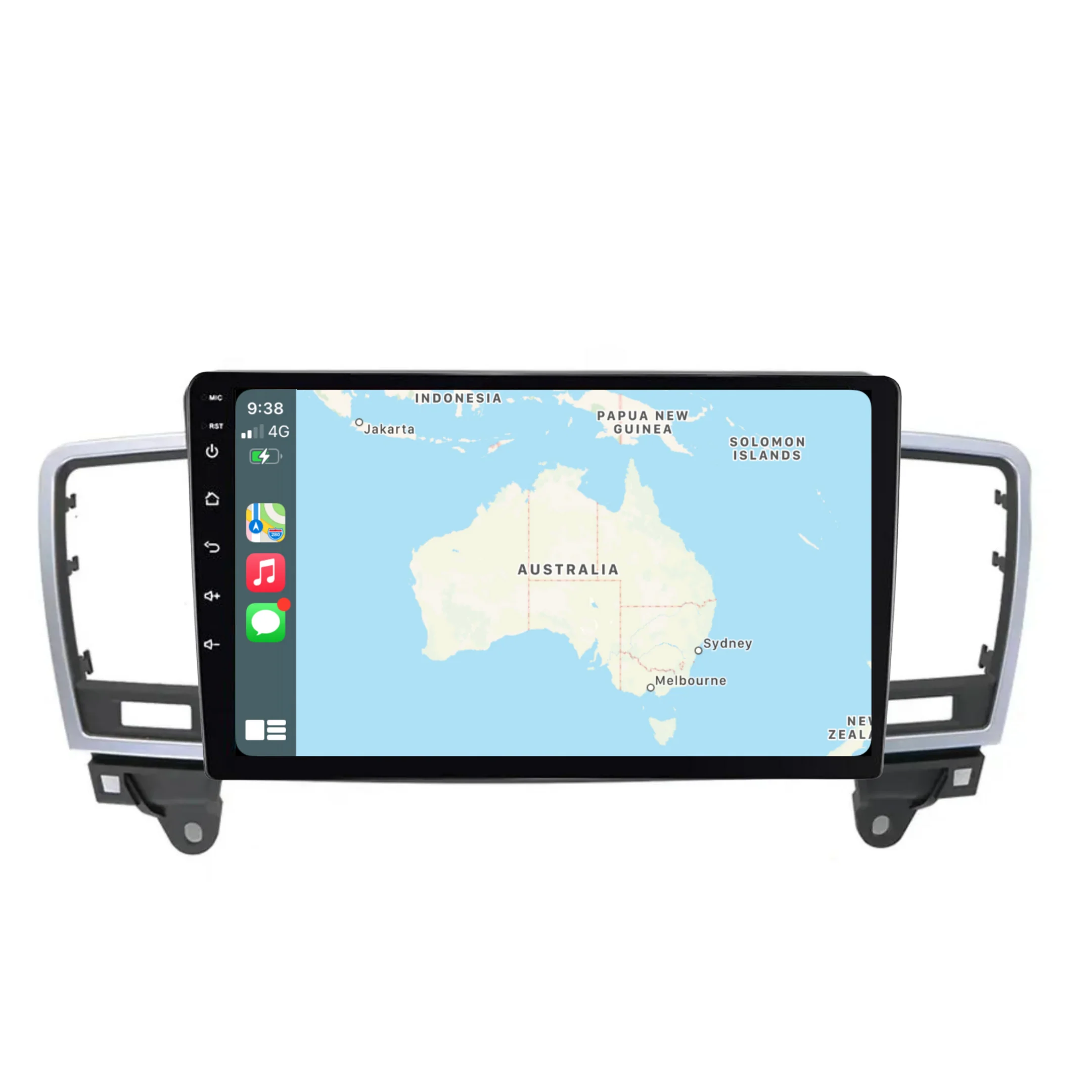 Mercedes Benz ML / W166 (2012-2015) Plug & Play Head Unit Upgrade Kit: Car Radio with Wireless & Wired Apple CarPlay & Android Auto - Image 2