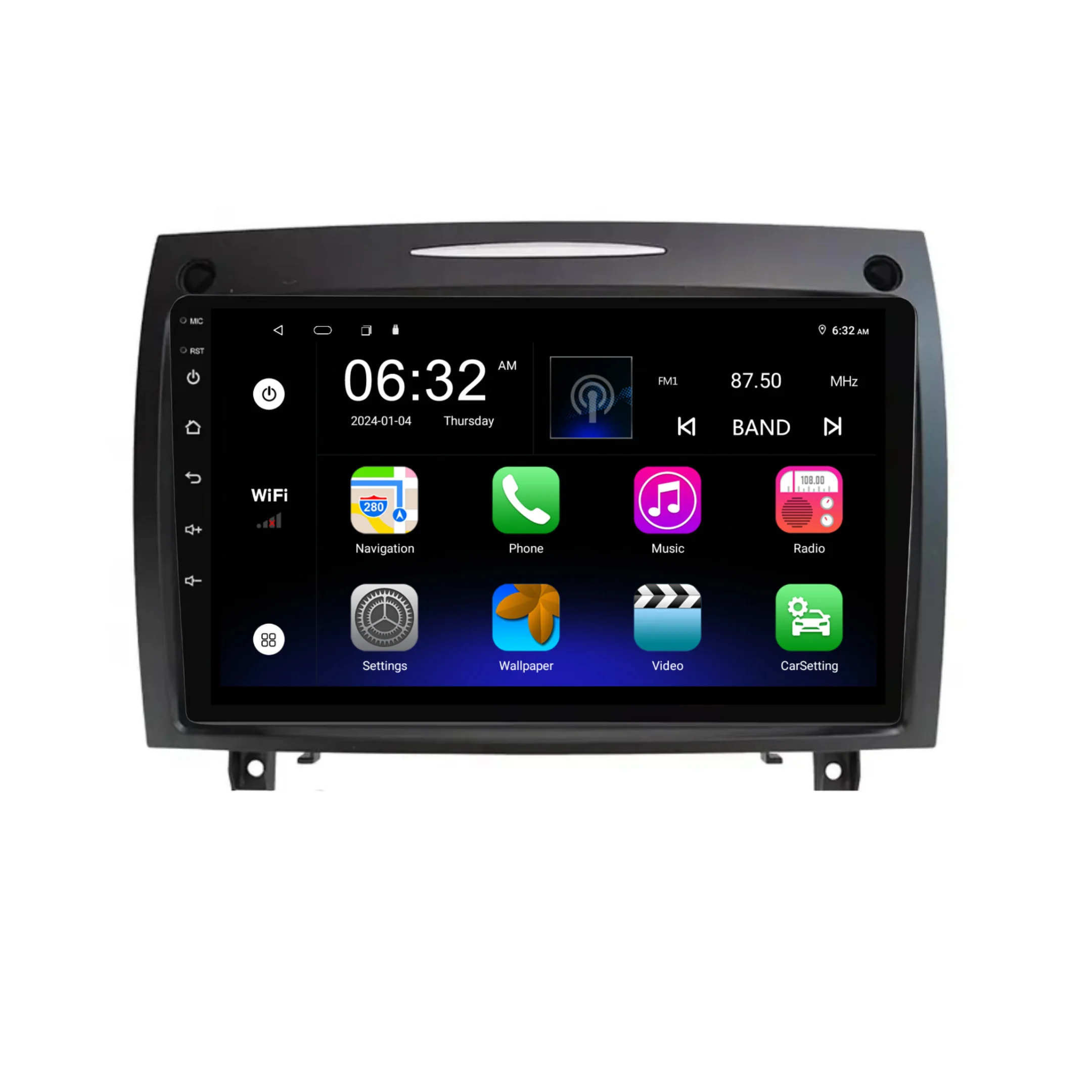 Mercedes Benz SLK (2006-2010) Plug & Play Head Unit Upgrade Kit: Car Radio with Wireless & Wired Apple CarPlay & Android Auto - Image 6