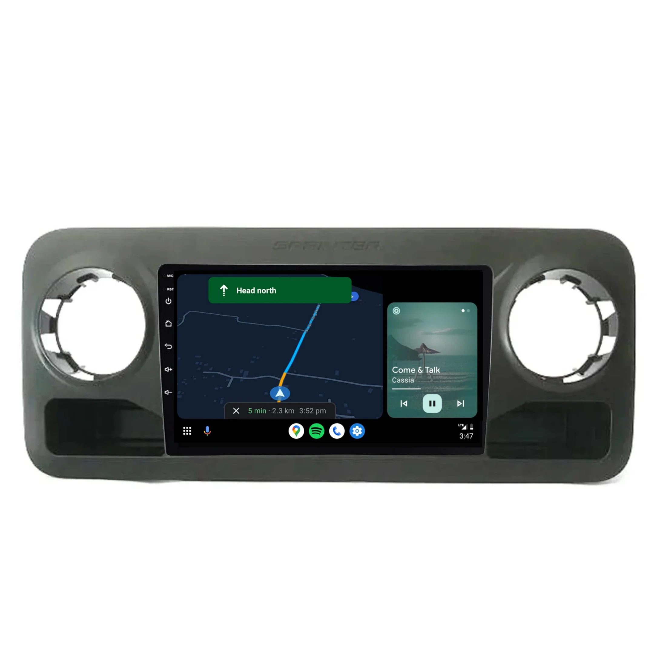 Mercedes Benz Sprinter (2018-2022) Plug & Play Head Unit Upgrade Kit: Car Radio with Wireless & Wired Apple CarPlay & Android Auto - Image 5
