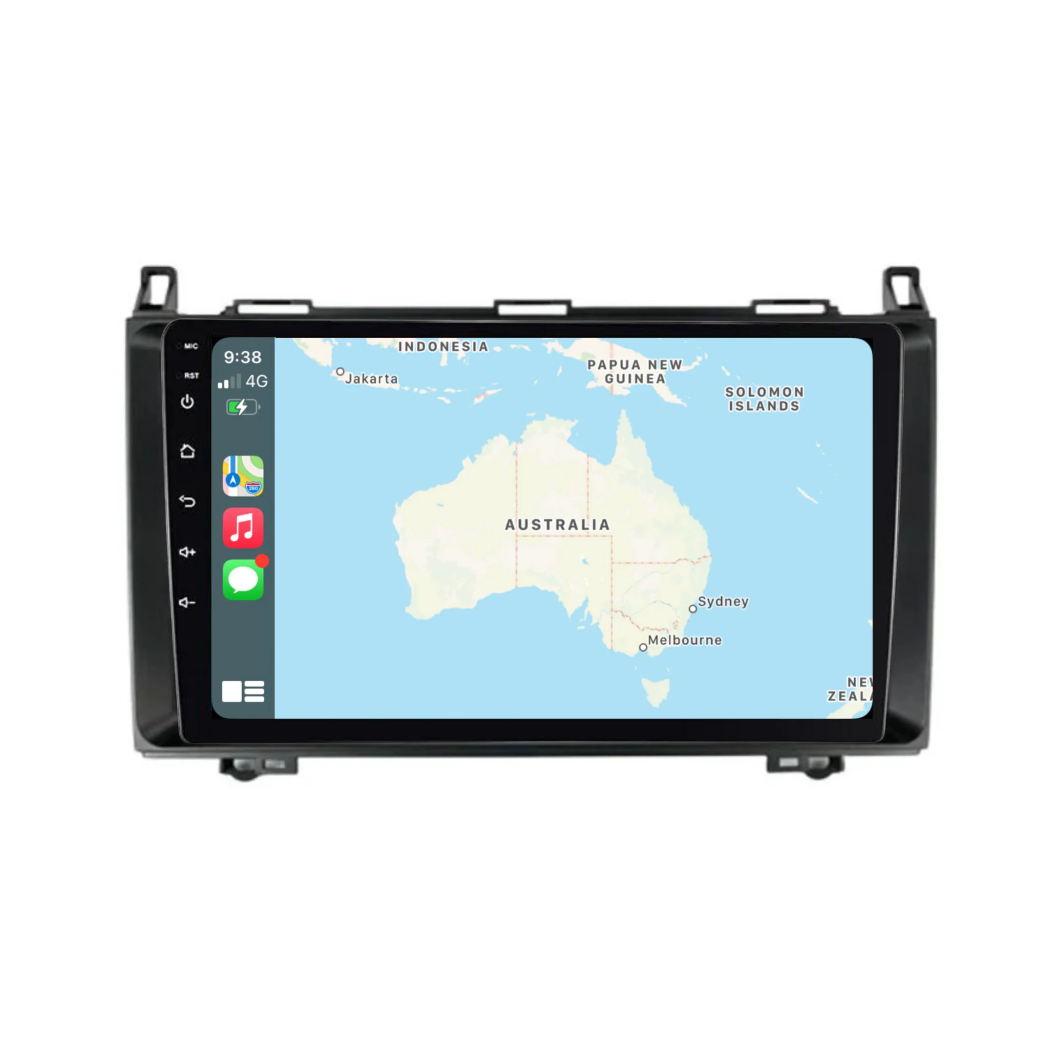 Mercedes Benz W169/W245 Viano Vito W639 Sprinter/B200/W906 Plug & Play Head Unit Upgrade Kit: Car Radio with Wireless & Wired Apple CarPlay & Android Auto - Image 3