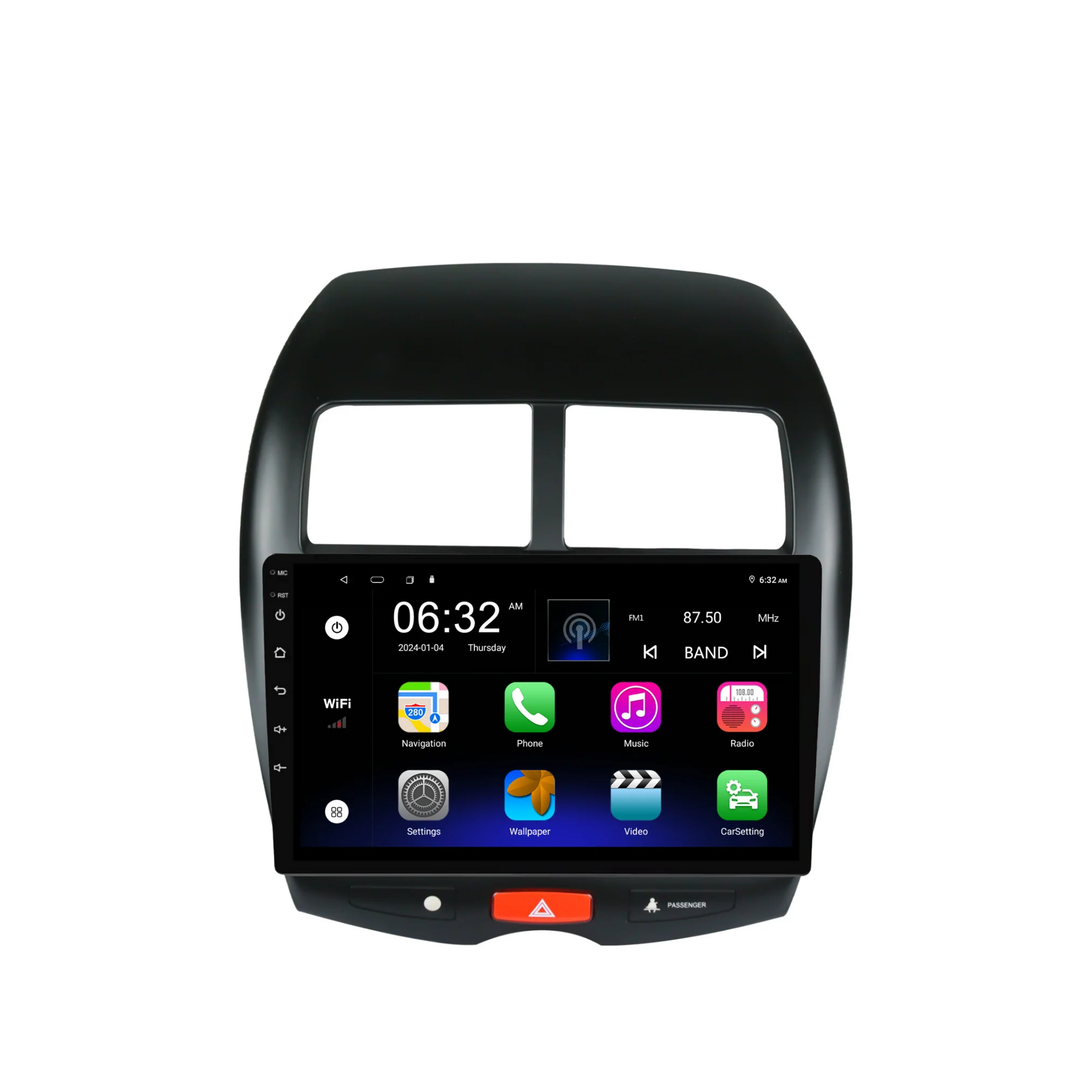 Mitsubishi ASX (2010-2017) Plug & Play Head Unit Upgrade Kit: Car Radio with Wireless & Wired Apple CarPlay & Android Auto - Image 7