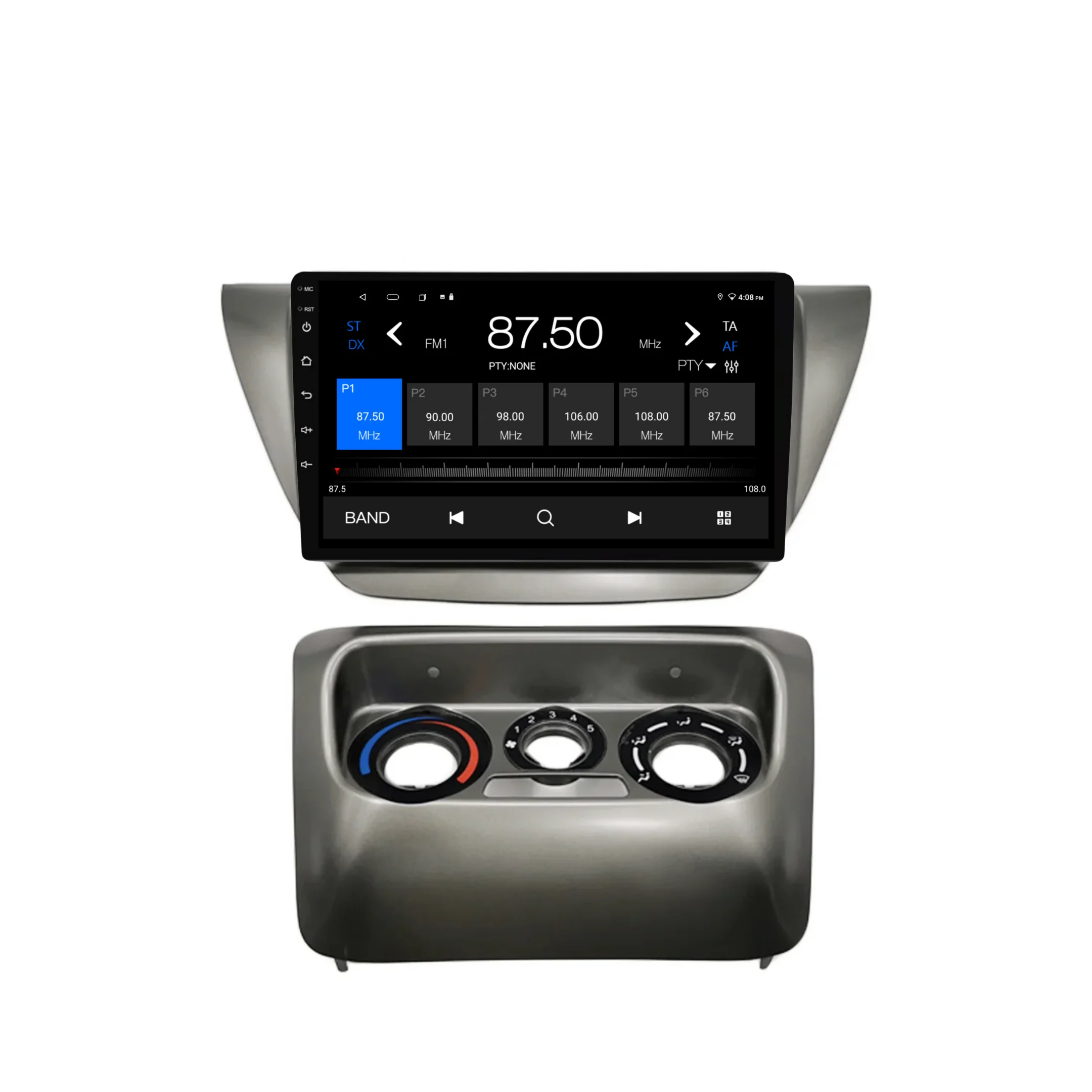 Mitsubishi Lancer (2003-2007) Plug & Play Head Unit Upgrade Kit: Car Radio with Wireless & Wired Apple CarPlay & Android Auto - Image 6