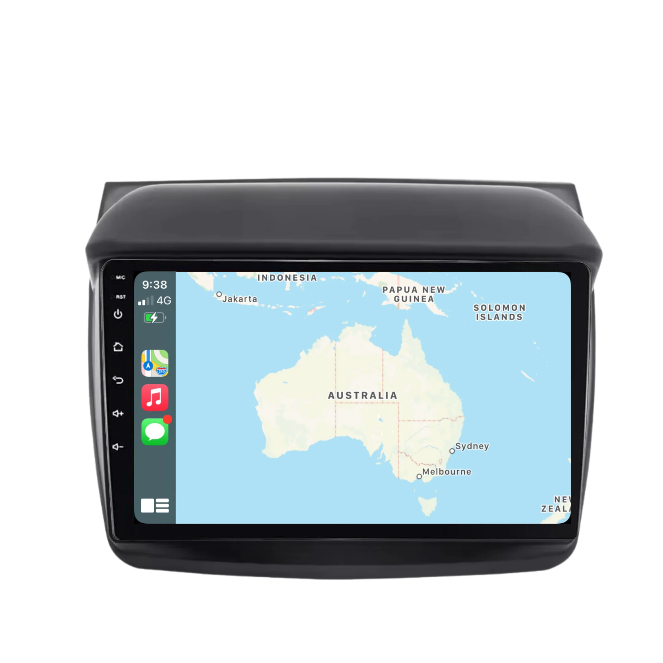 Mitsubishi MN ML Triton / L200 (2006-2015) Plug & Play Head Unit Upgrade Kit: Car Radio with Wireless & Wired Apple CarPlay & Android Auto - Image 3