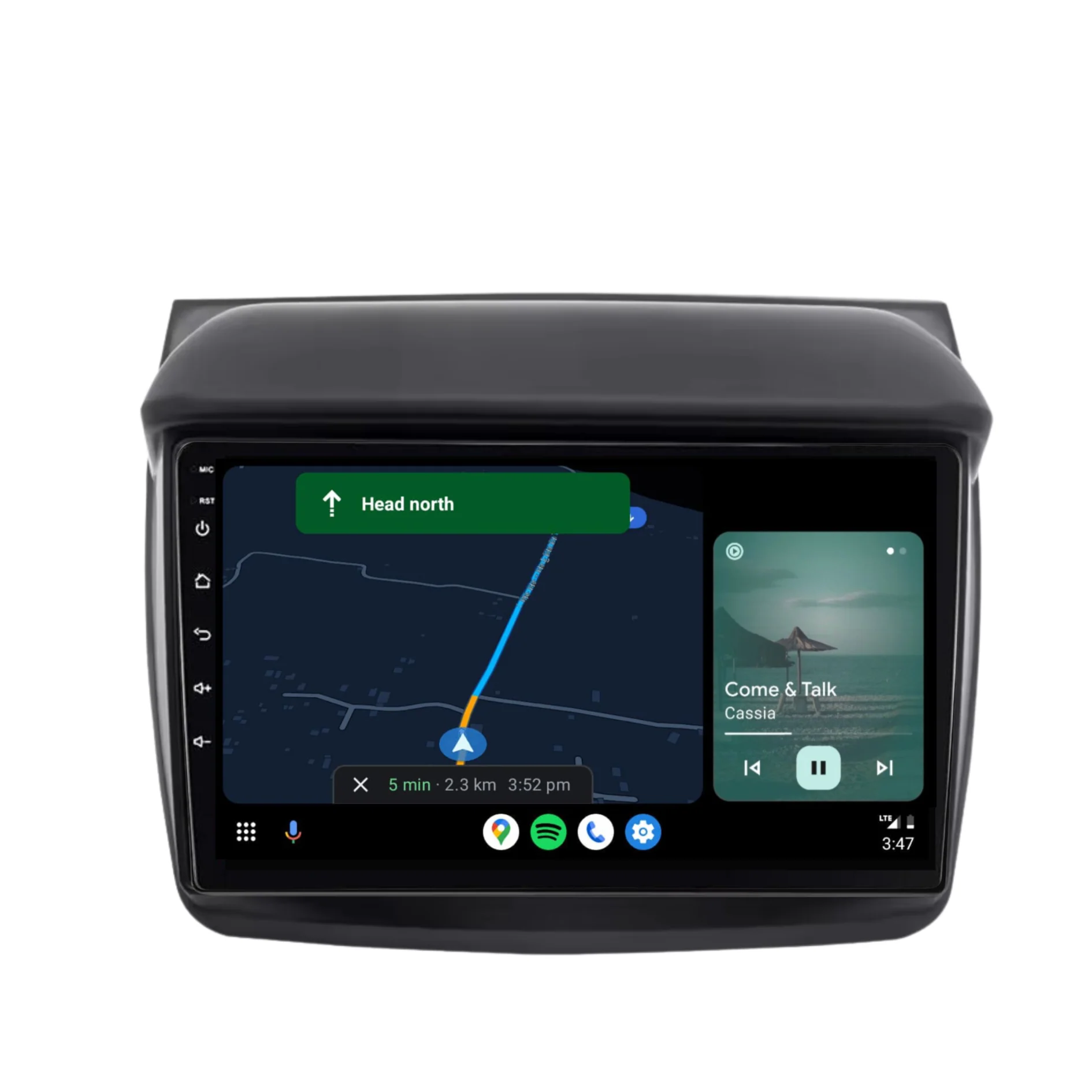 Mitsubishi MN ML Triton / L200 (2006-2015) Plug & Play Head Unit Upgrade Kit: Car Radio with Wireless & Wired Apple CarPlay & Android Auto - Image 5