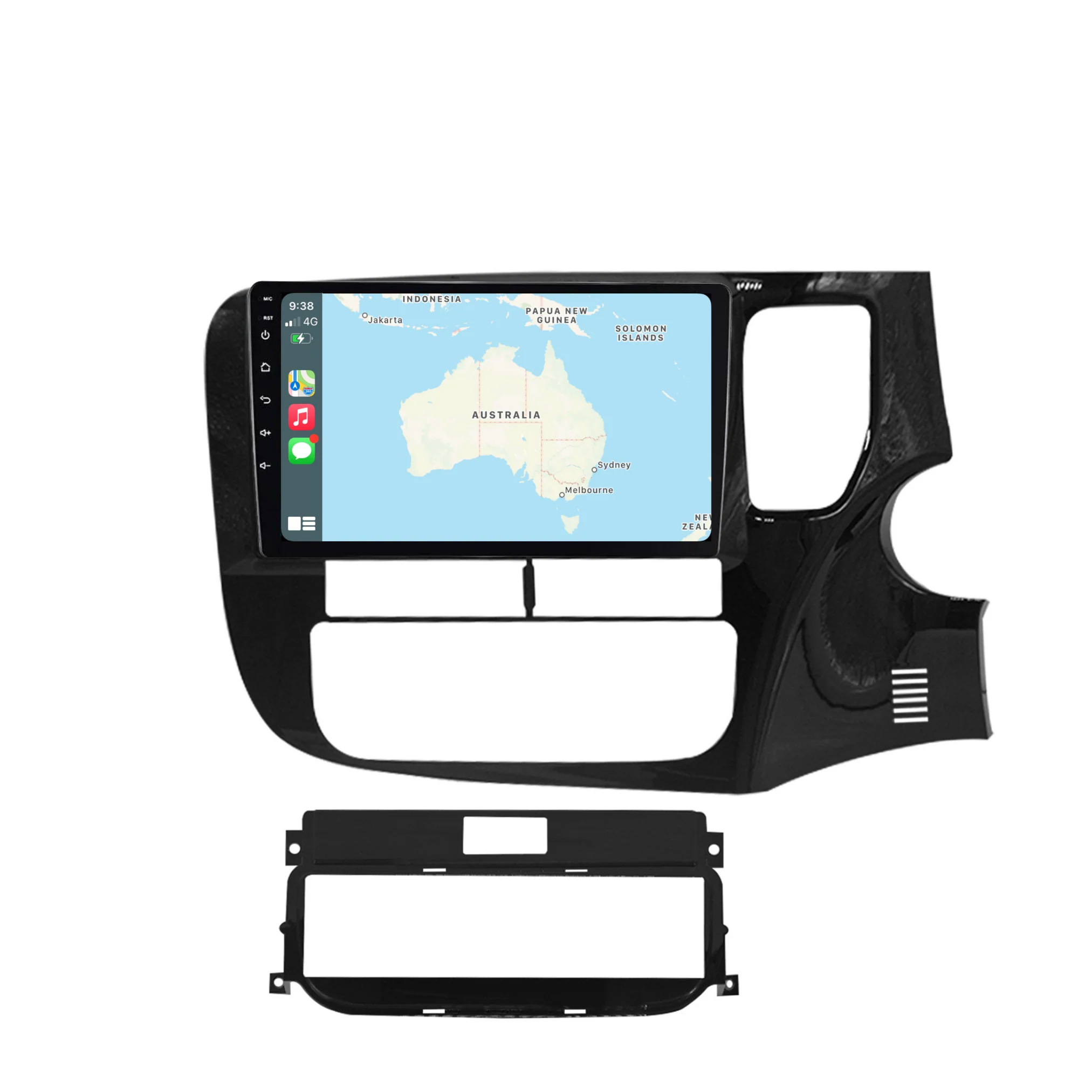 Mitsubishi Outlander (2012-2020) Plug & Play Head Unit Upgrade Kit: Car Radio with Wireless & Wired Apple CarPlay & Android Auto - Image 3