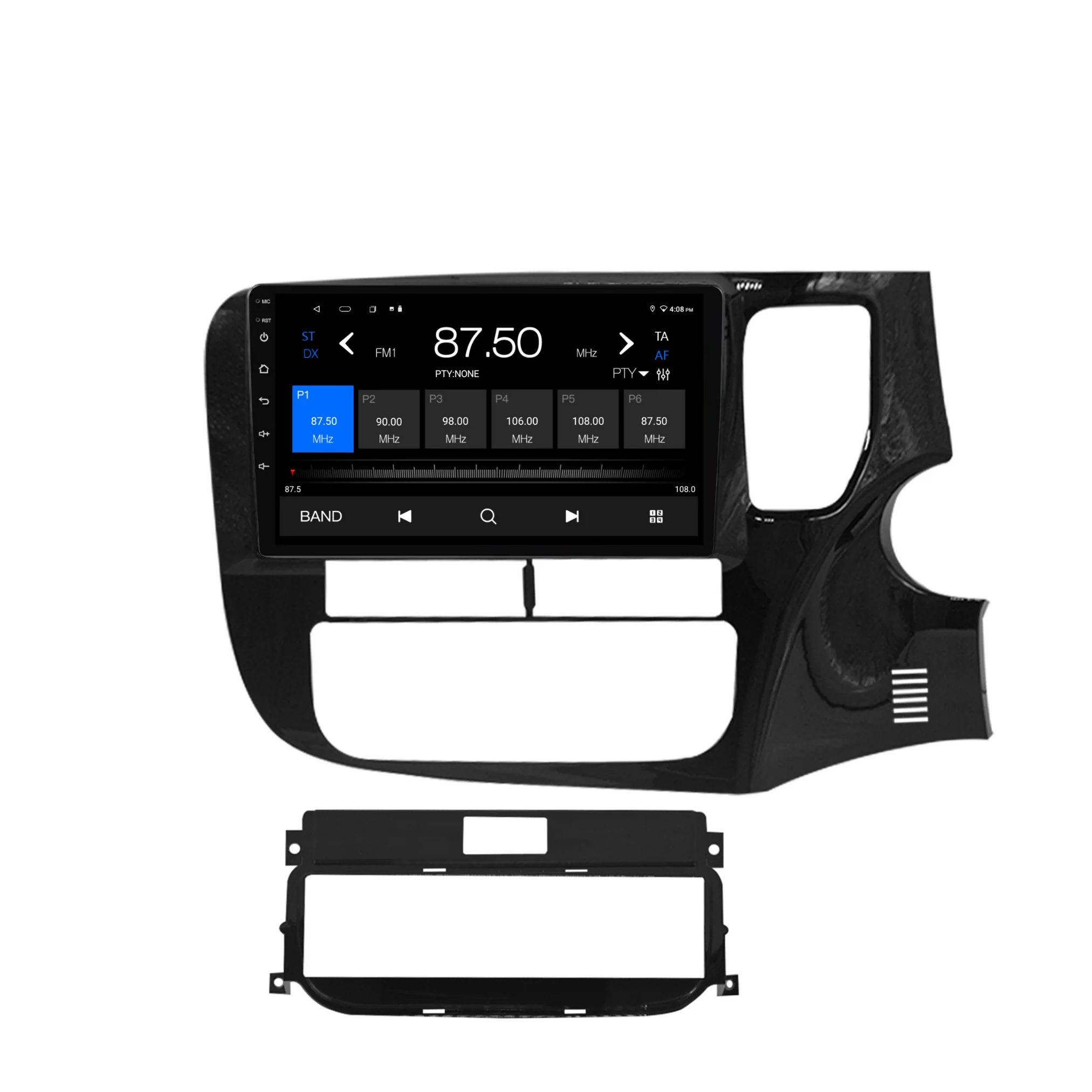 Mitsubishi Outlander (2012-2020) Plug & Play Head Unit Upgrade Kit: Car Radio with Wireless & Wired Apple CarPlay & Android Auto - Image 6