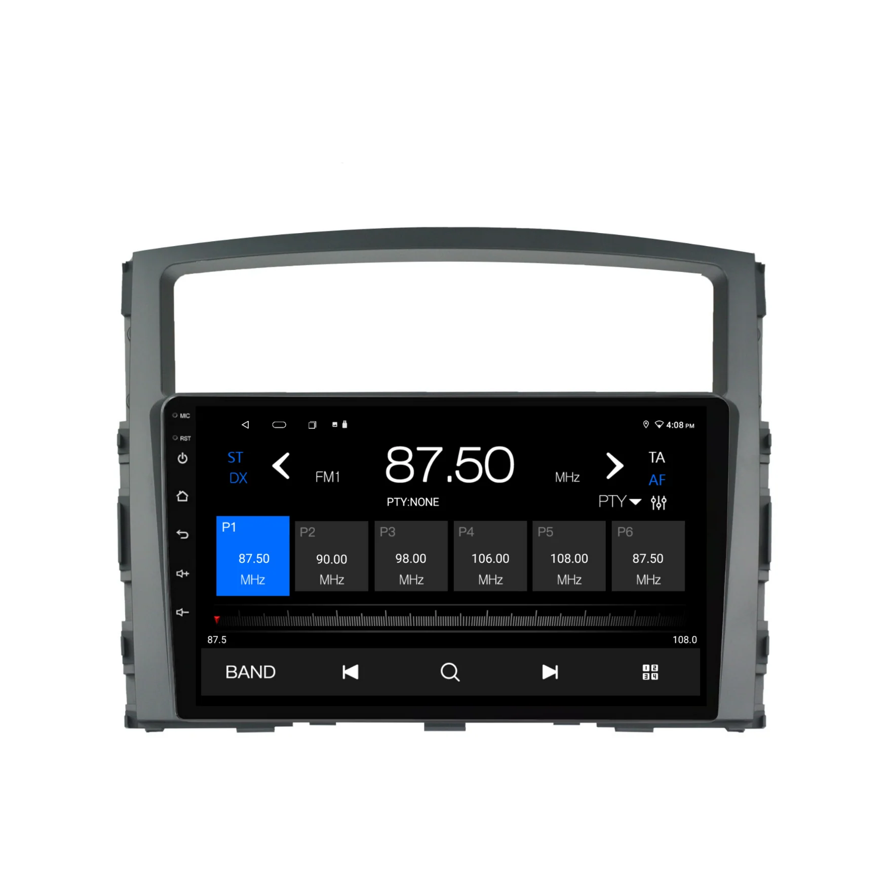 Mitsubishi Pajero (2006-2016) Plug & Play Head Unit Upgrade Kit: Car Radio with Wireless & Wired Apple CarPlay & Android Auto - Image 6