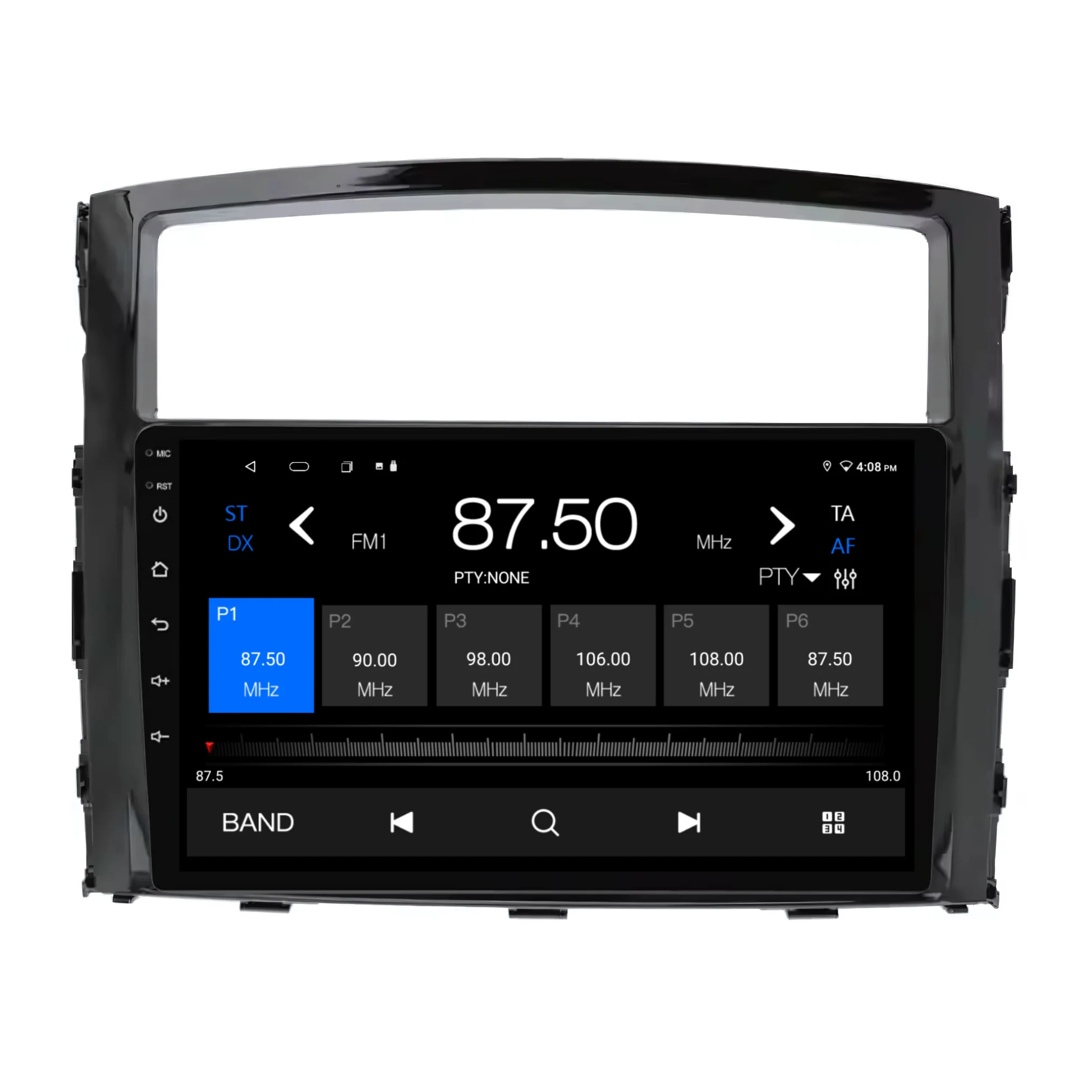 Mitsubishi Pajero GLOSS BLACK (2006-2016) Plug & Play Head Unit Upgrade Kit: Car Radio with Wireless & Wired Apple CarPlay & Android Auto - Image 6