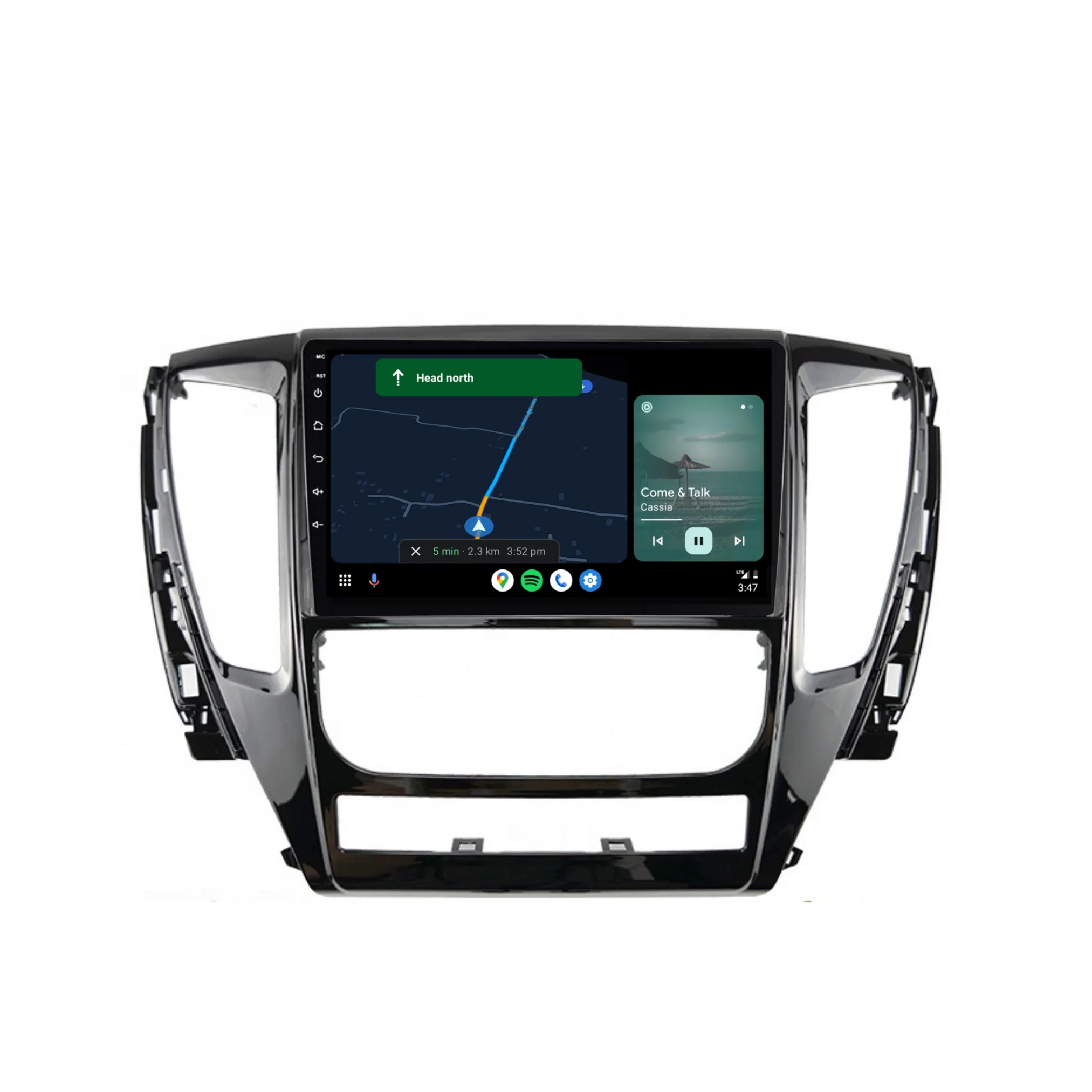 Mitsubishi Pajero Sport (2015-2019) Plug & Play Head Unit Upgrade Kit: Car Radio with Wireless & Wired Apple CarPlay & Android Auto - Image 5