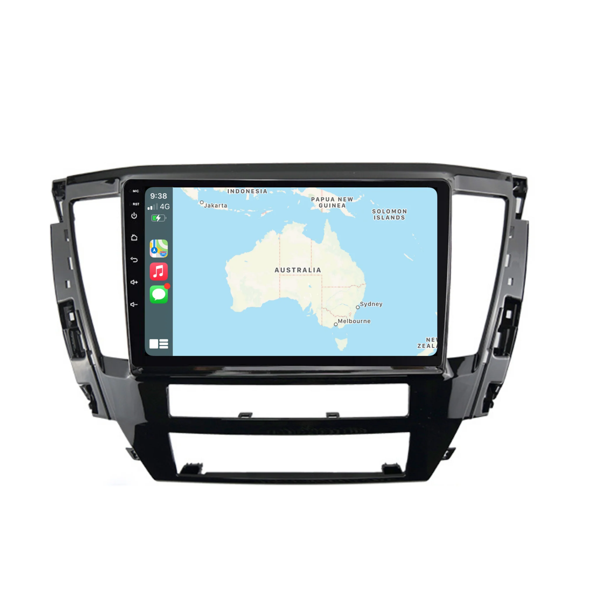 Mitsubishi Pajero Sport (2020-2024) Plug & Play Head Unit Upgrade Kit: Car Radio with Wireless & Wired Apple CarPlay & Android Auto - Image 3