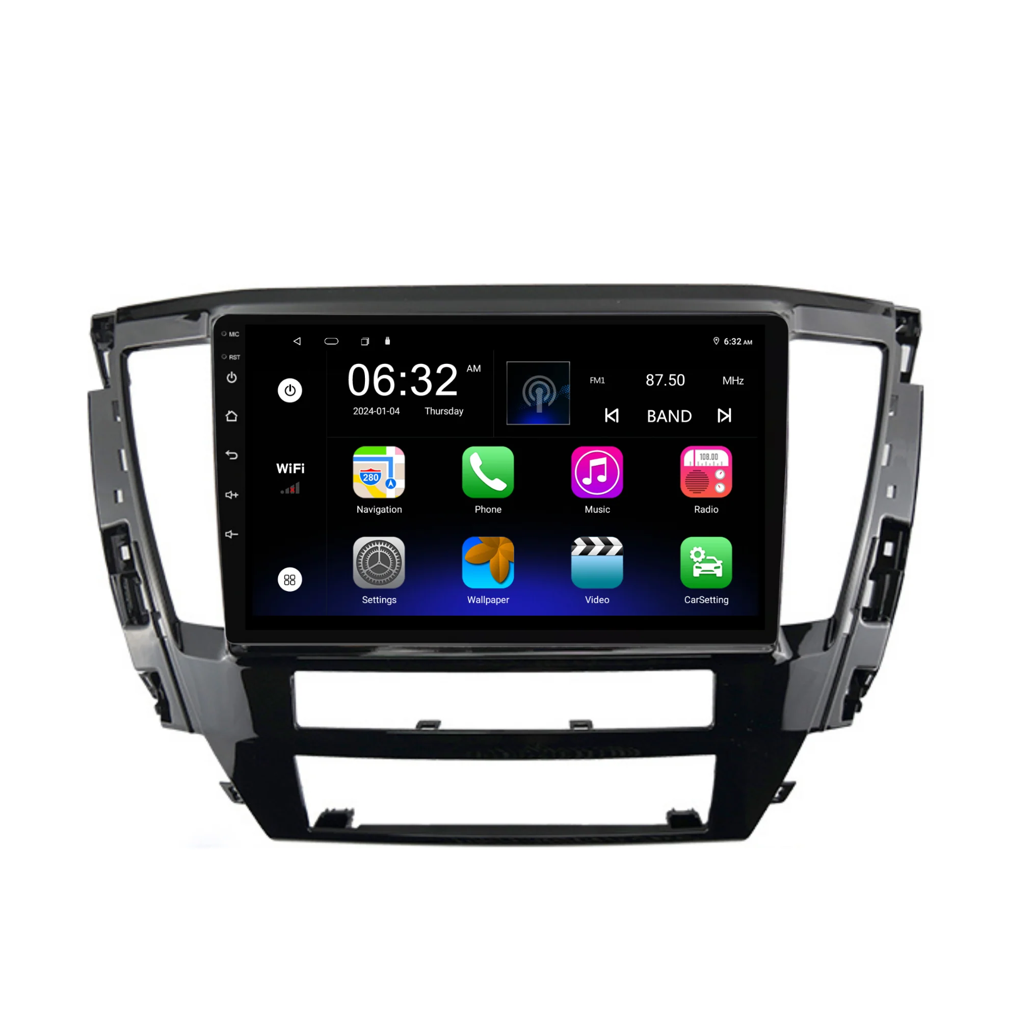 Mitsubishi Pajero Sport (2020-2024) Plug & Play Head Unit Upgrade Kit: Car Radio with Wireless & Wired Apple CarPlay & Android Auto - Image 7