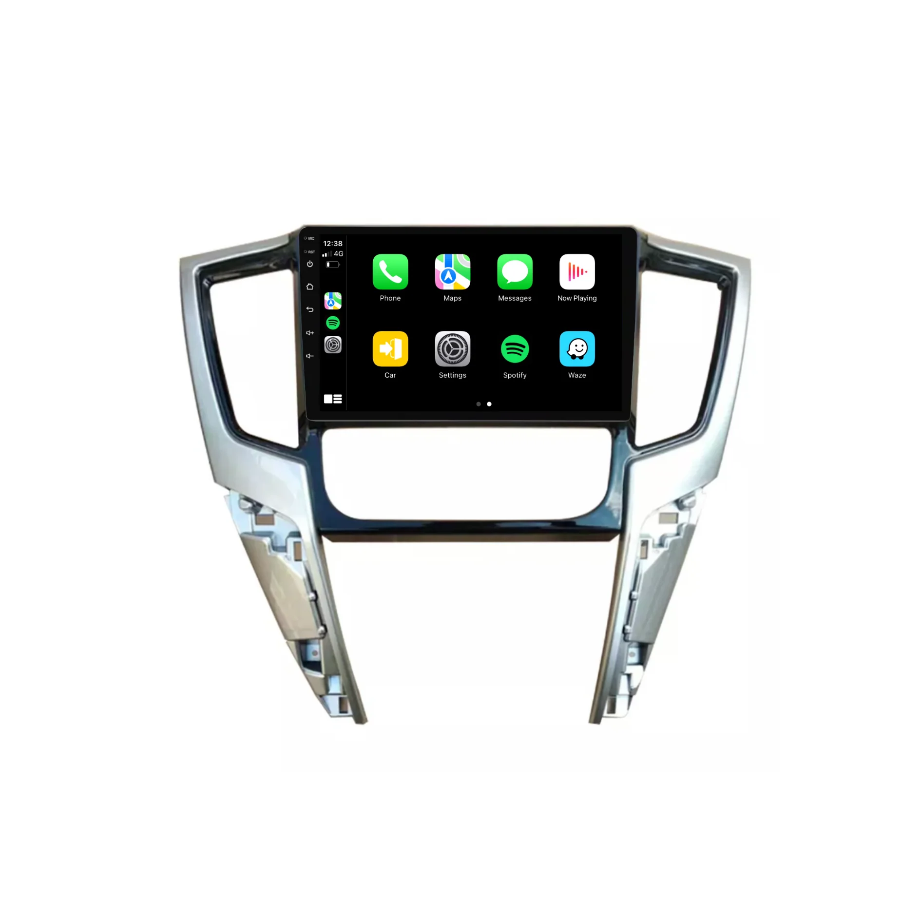 Mitsubishi Triton (2020-2023) Plug & Play Head Unit Upgrade Kit: Car Radio with Wireless & Wired Apple CarPlay & Android Auto - Image 3