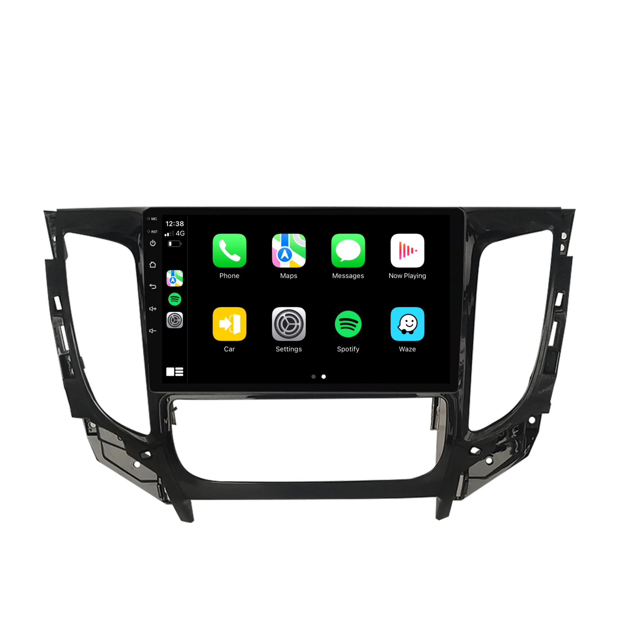 Mitsubishi Triton AUTO AC (2015-2019) Plug & Play Head Unit Upgrade Kit: Car Radio with Wireless & Wired Apple CarPlay & Android Auto - Image 3